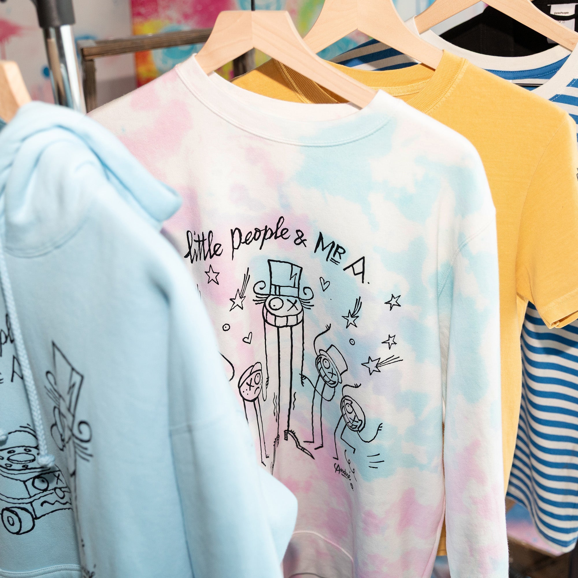 Fisher Price x André Saraiva Multi Tie Dye Sweatshirt