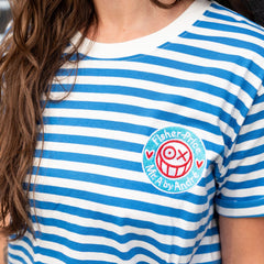Fisher Price x André Saraiva Blue Striped T-shirt