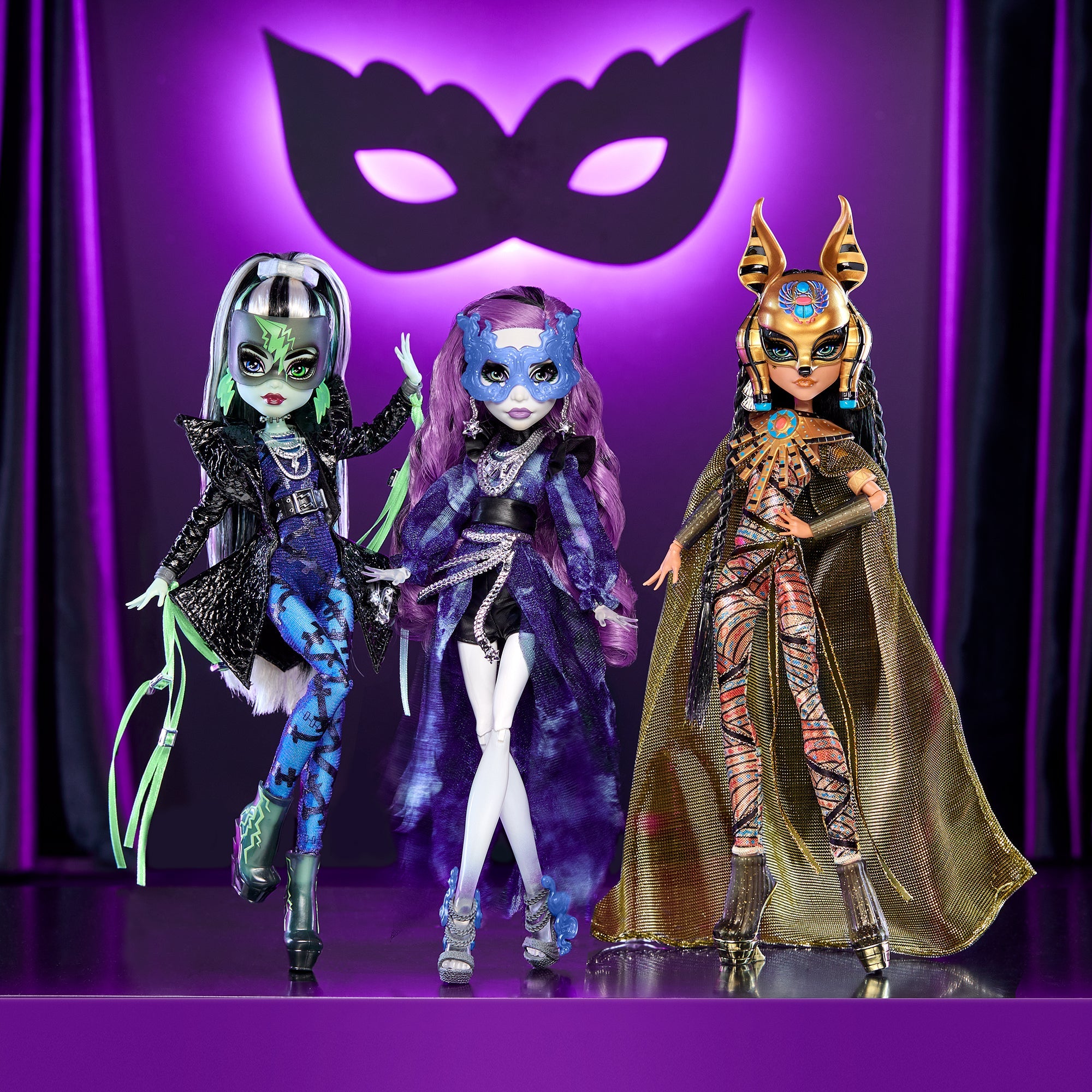 Monster High Midnight Runway Doll Bundle