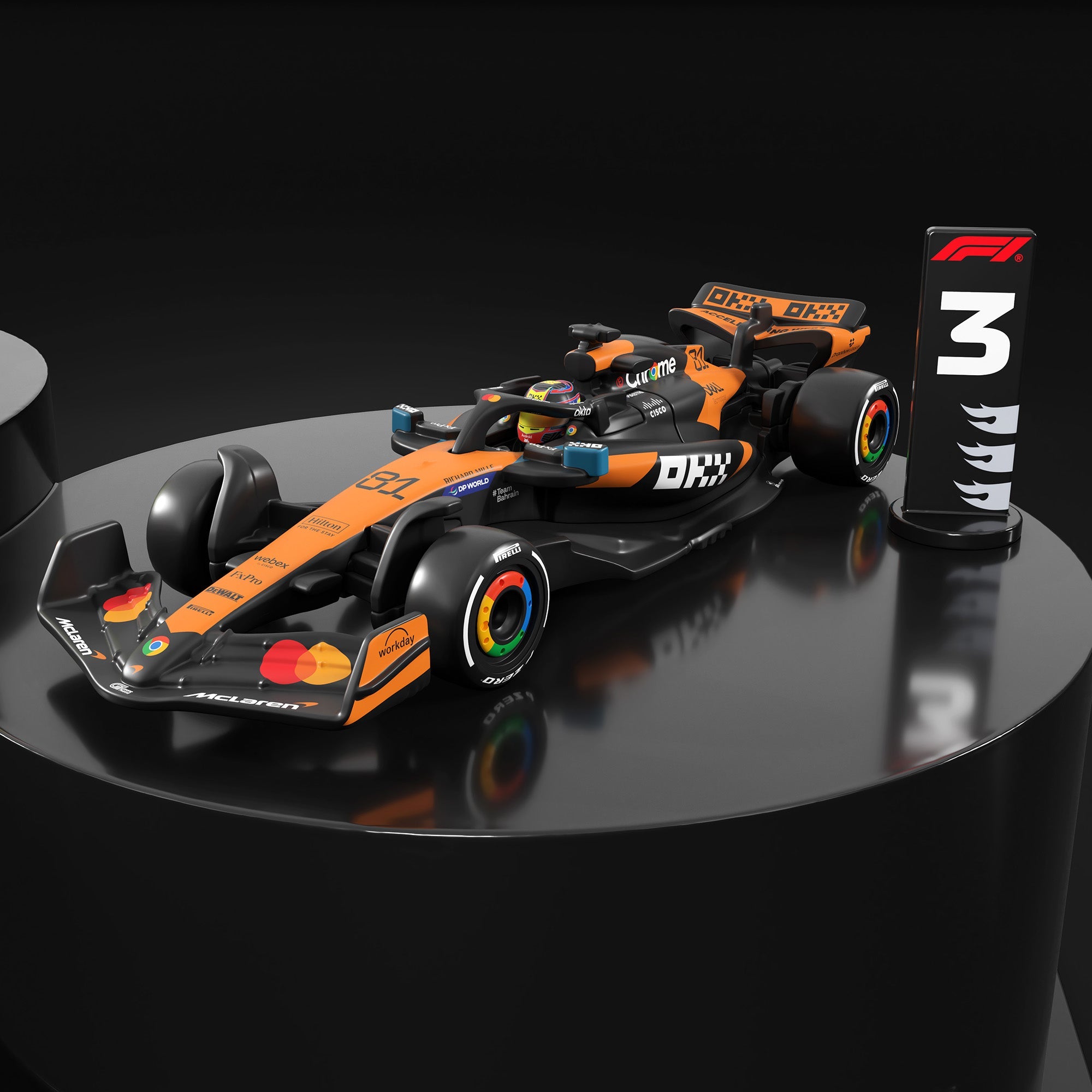 Hot Wheels® 2025 Formula 1® Podium Set
