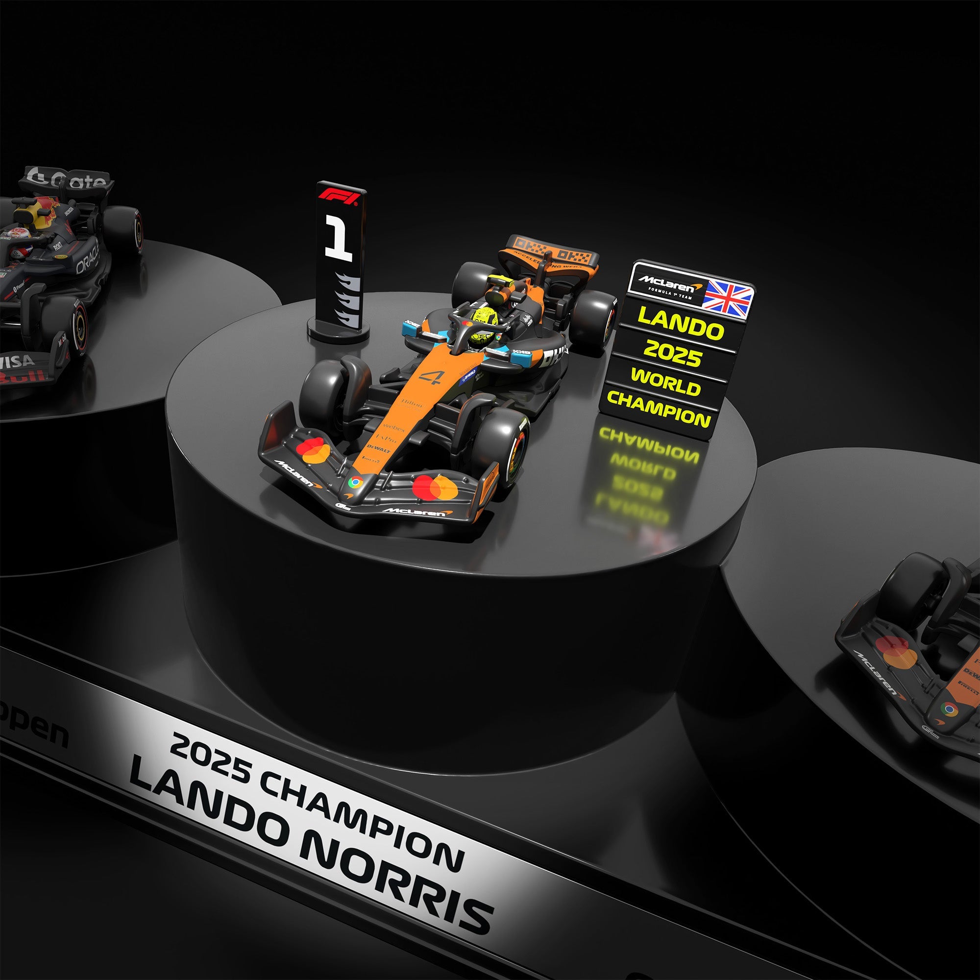 Hot Wheels® 2025 Formula 1® Podium Set