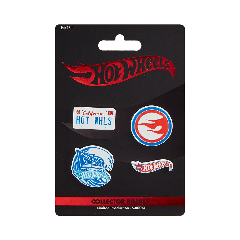Hot Wheels Collector Enamel Pin Set