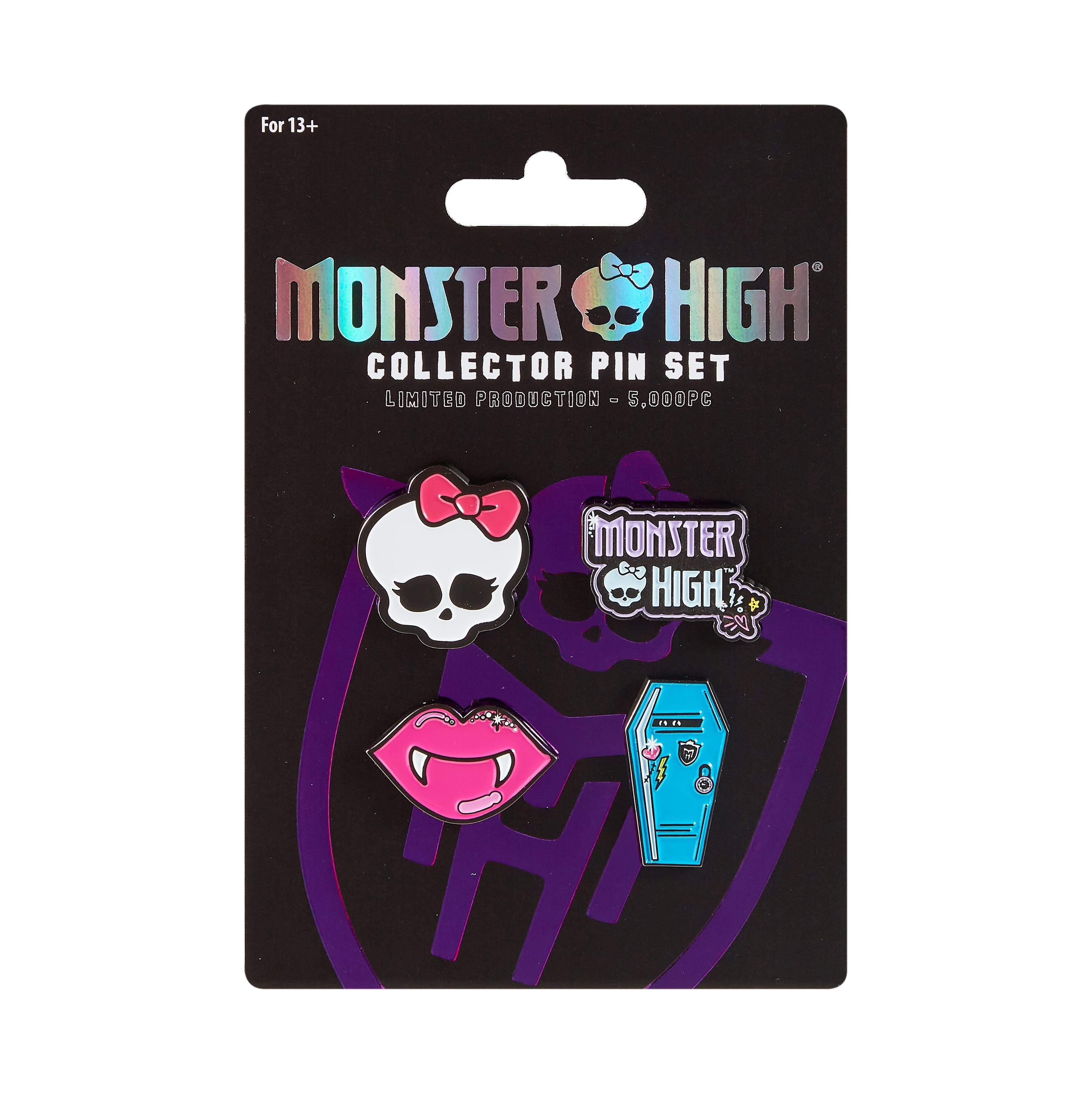 Monster High Collector Enamel Pin Set