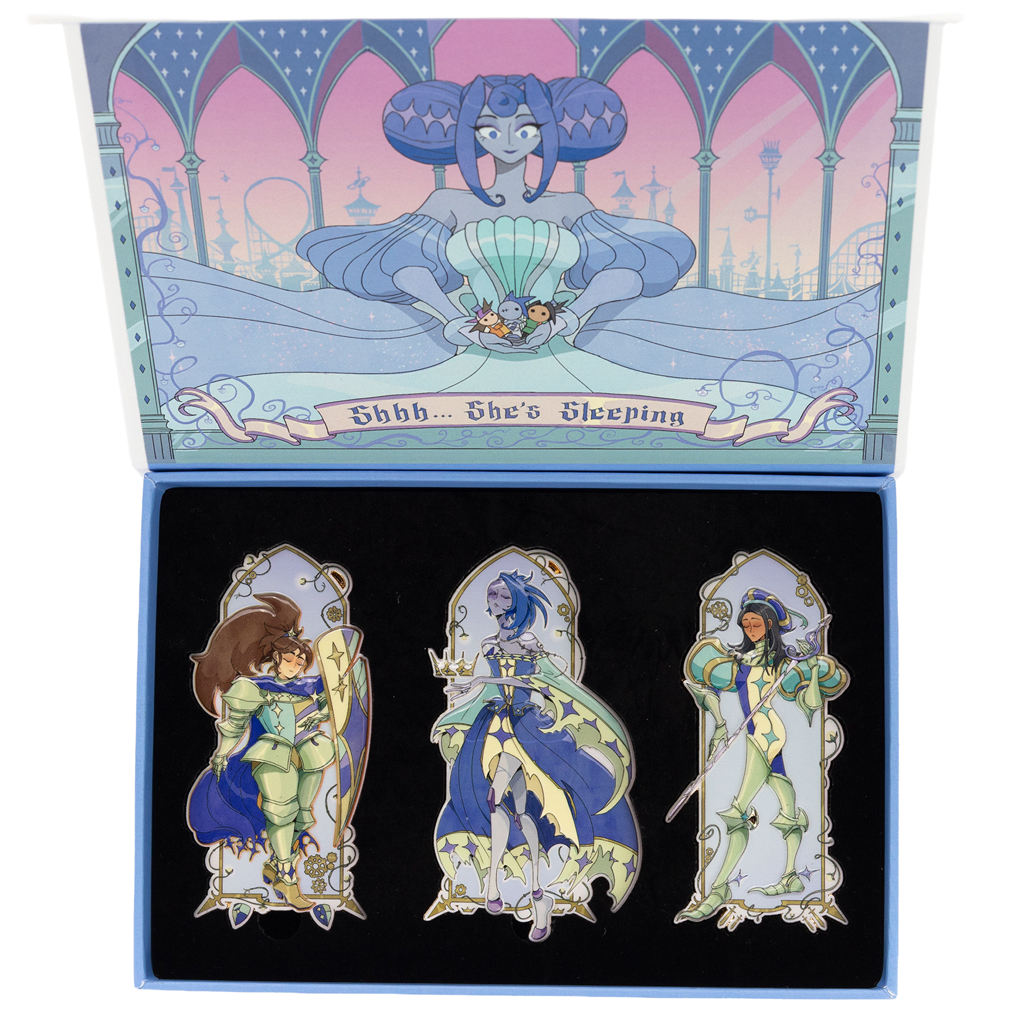 Dreaming Court Pin Set