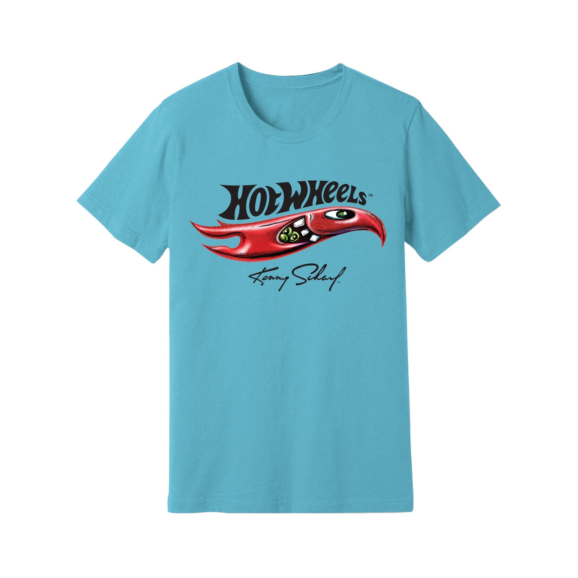 Hot Wheels x Kenny Scharf Blue T-Shirt