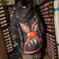 Hot Wheels x Kenny Scharf Black Tie Dye Hoodie