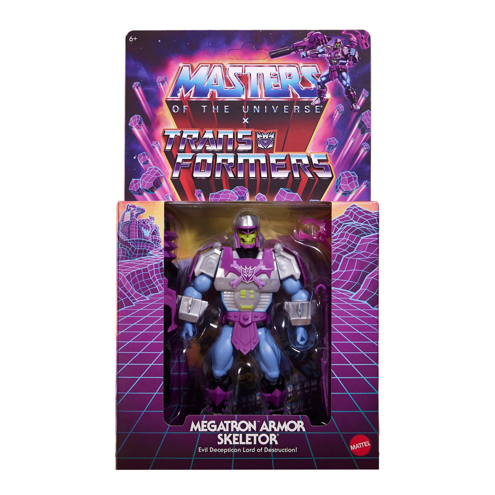 Masters of the Universe x Transformers Megatron Armor Skeletor Action Figure