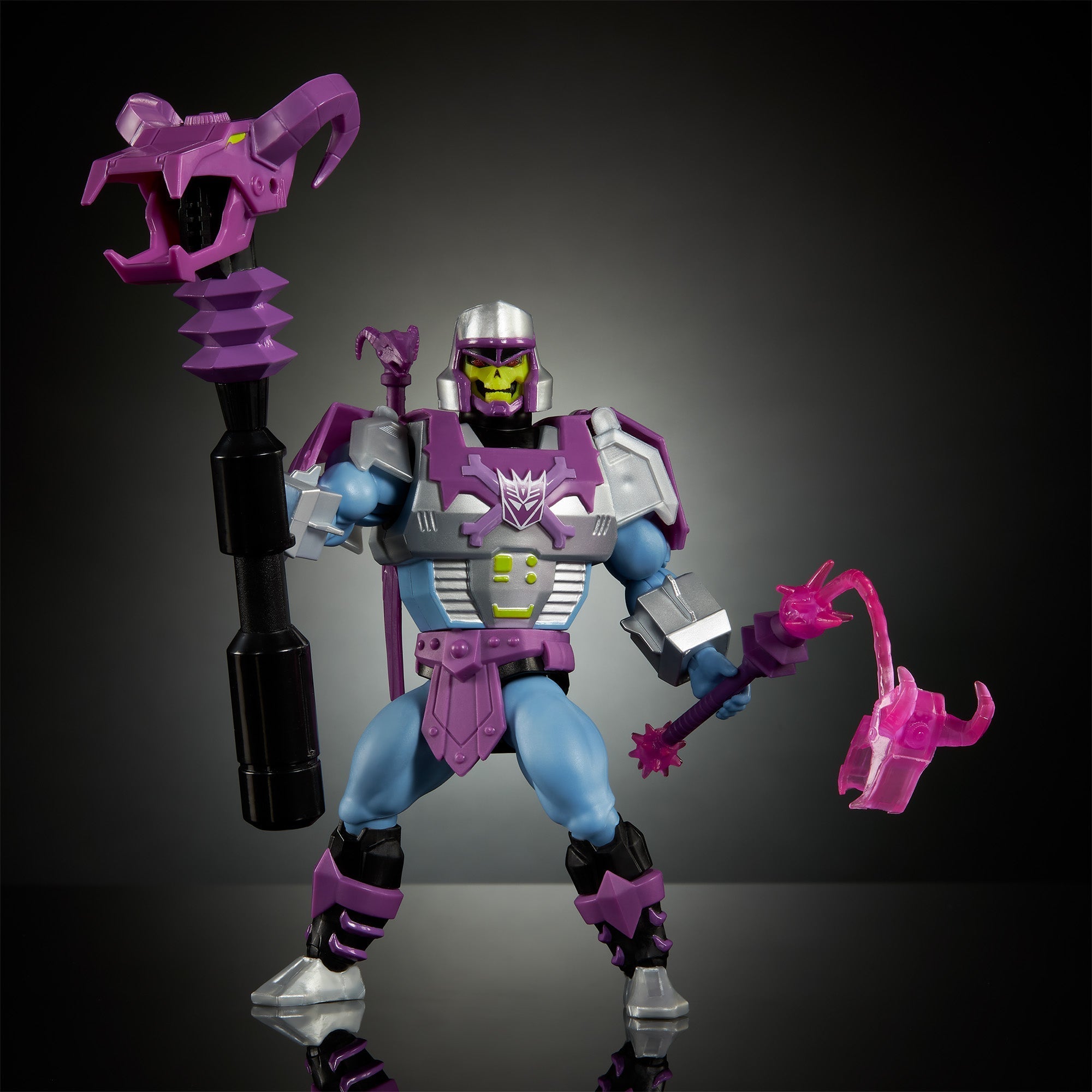 Masters of the Universe x Transformers Megatron Armor Skeletor Action Figure