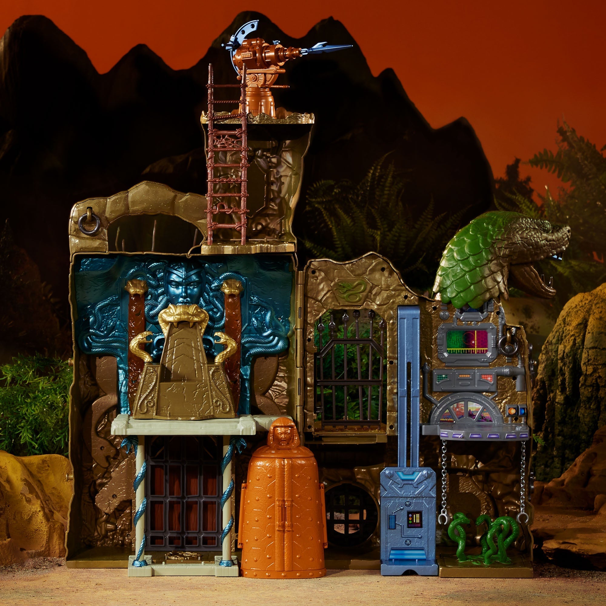 Masters of the Universe Origins Snake Lair Playset Crowdfund