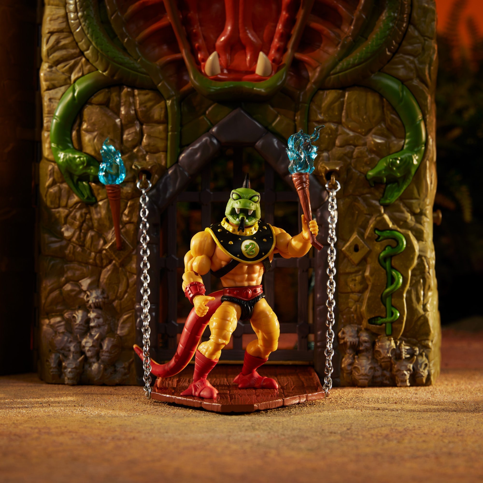 Masters of the Universe Origins Snake Lair Playset Crowdfund