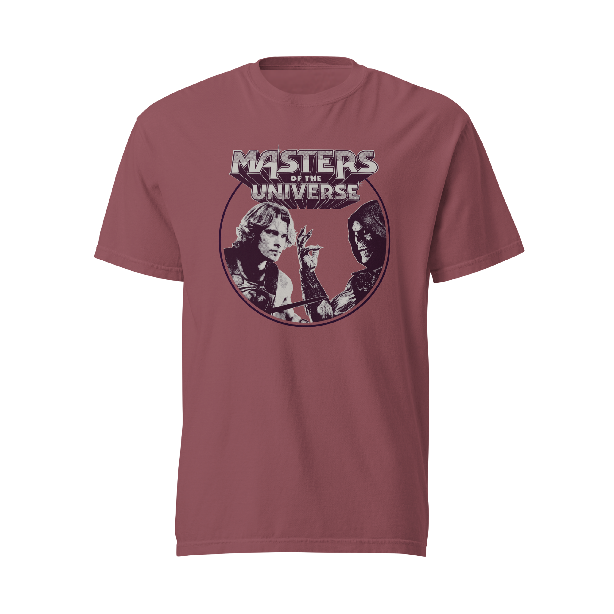 Masters of the Universe Movie He-Man and Skeletor Red T-shirt