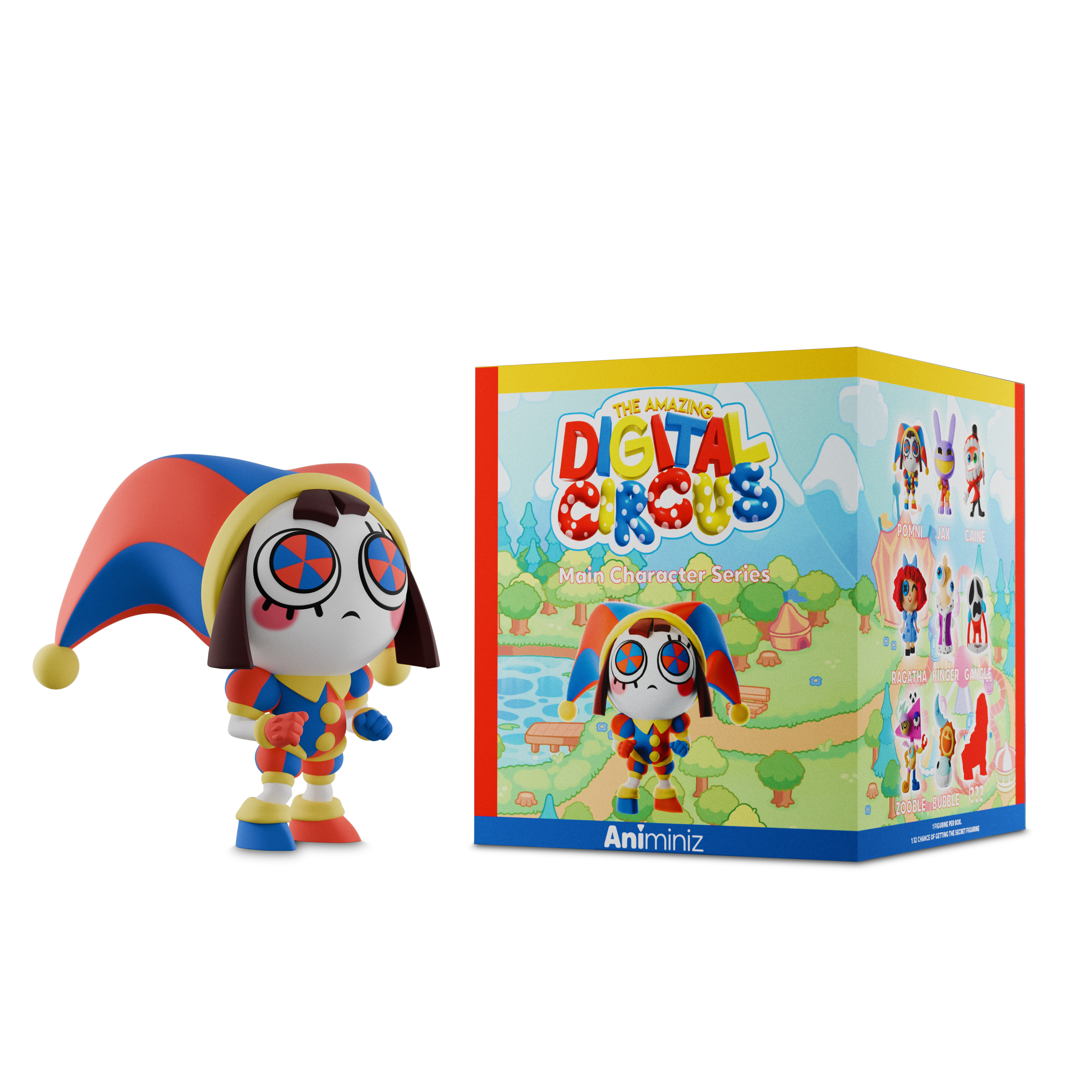 Digital Circus Animiniz: Main Character Series
