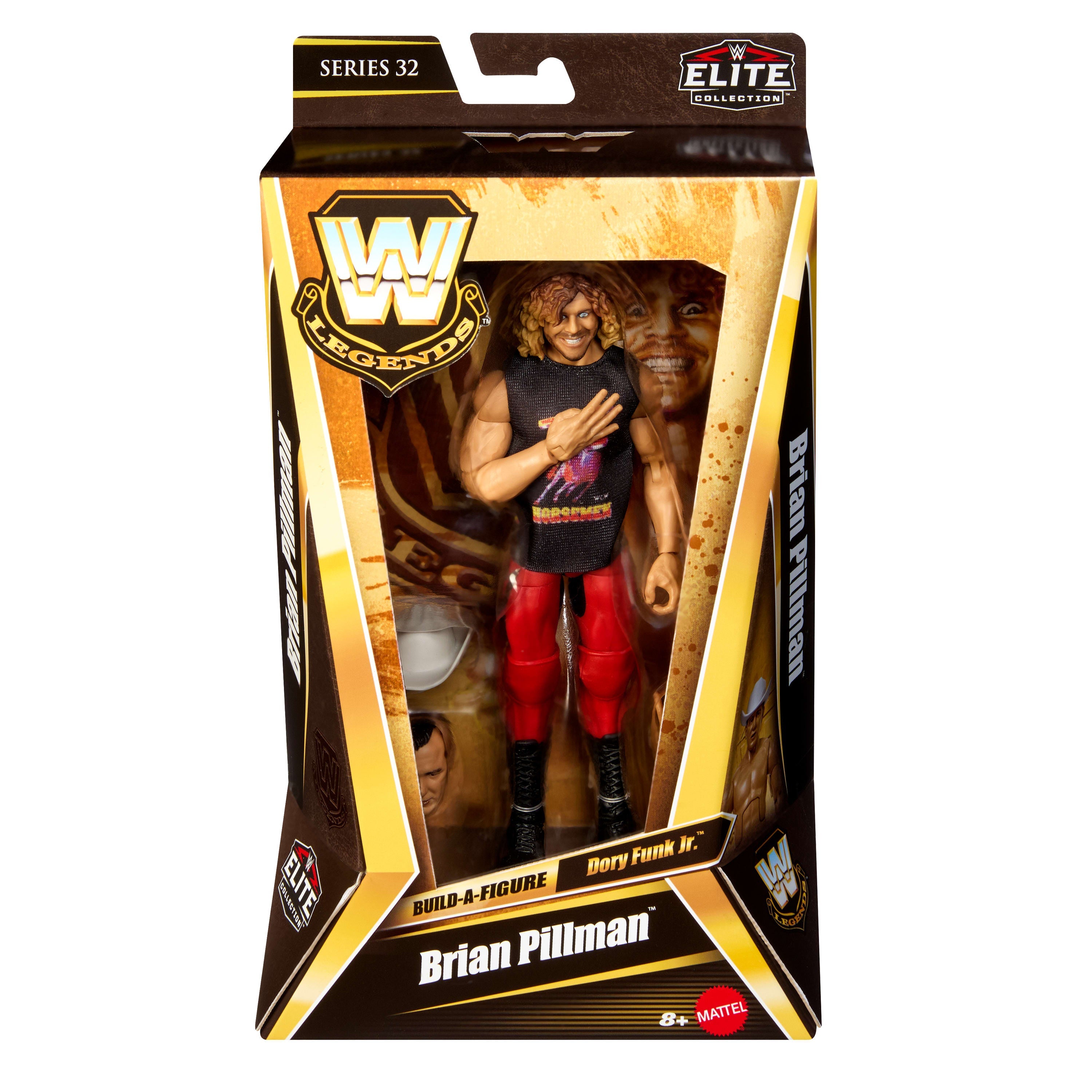 WWE Legends Elite Collection Brian Pillman Action Figure