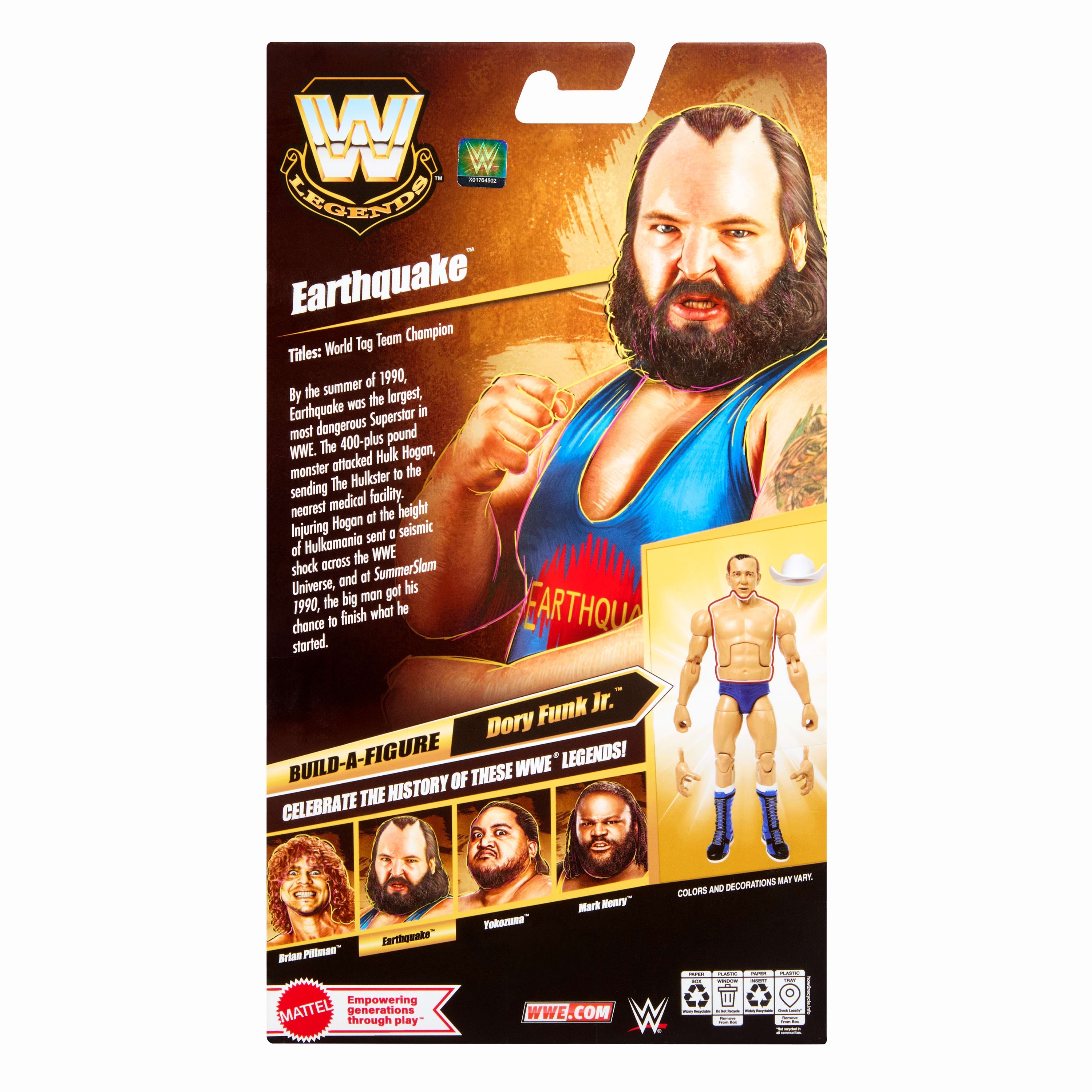 WWE Legends Elite Collection Earthquake Action Figure