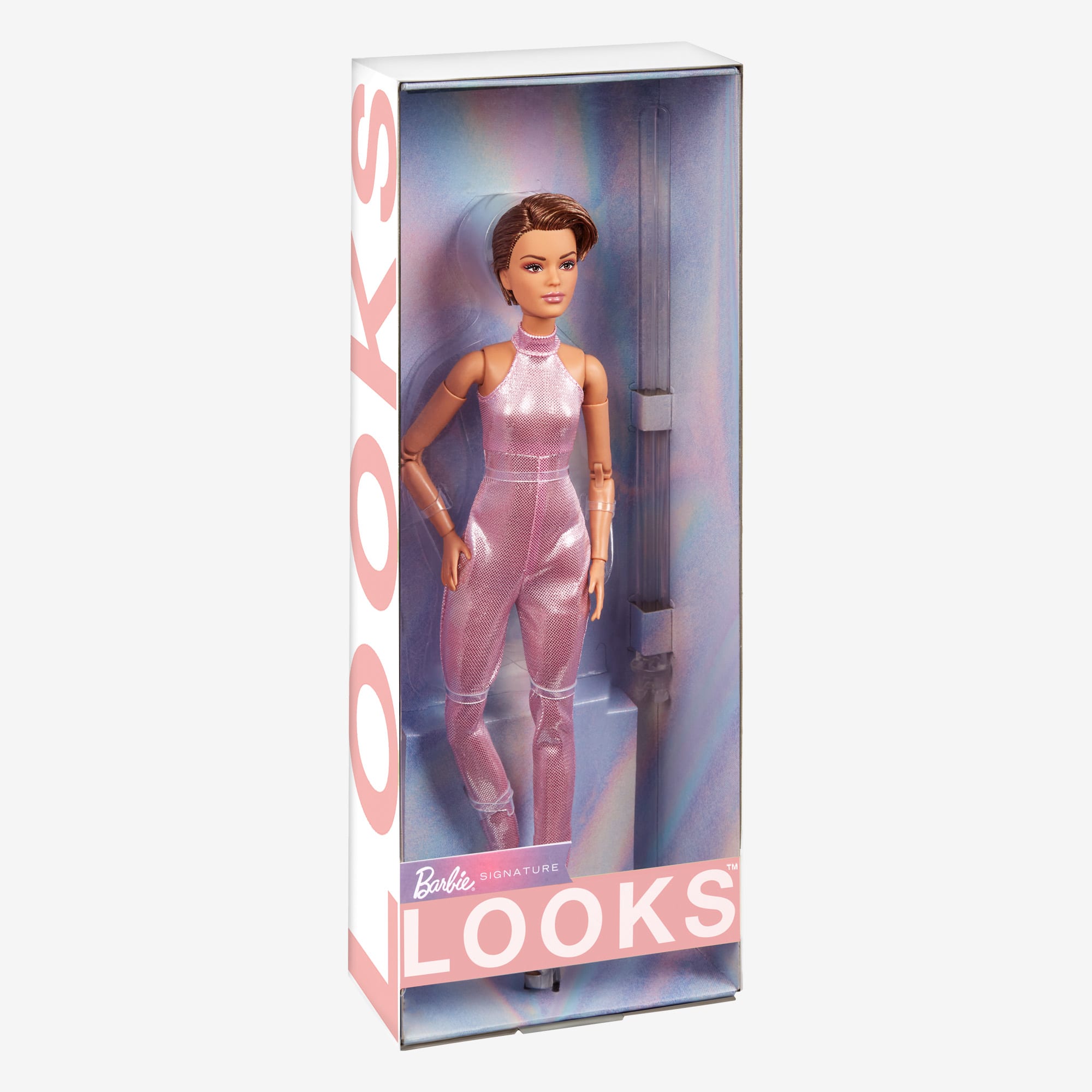 Barbie Looks Doll #22 (Petite, Short Auburn Hair)