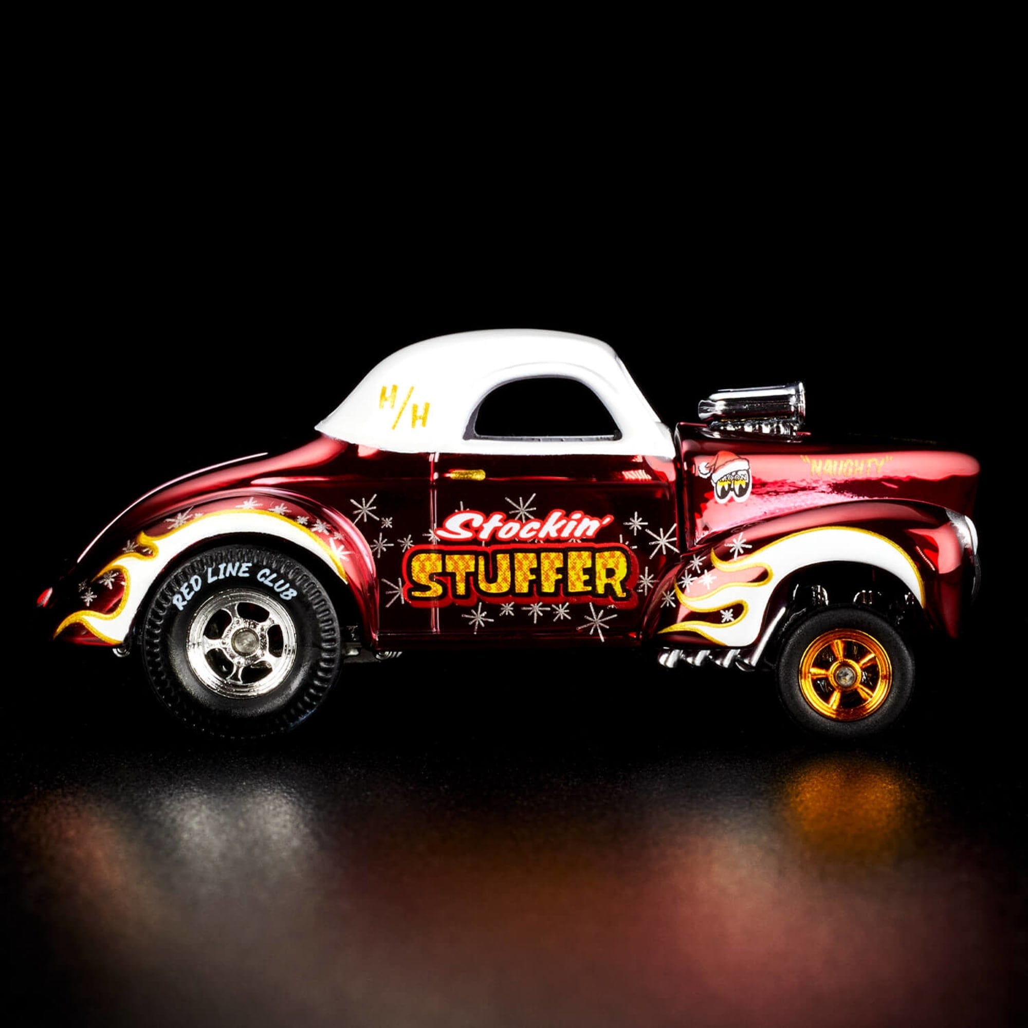 Hot Wheels RLC Exclusive ’41 Willys Gasser Holiday Car