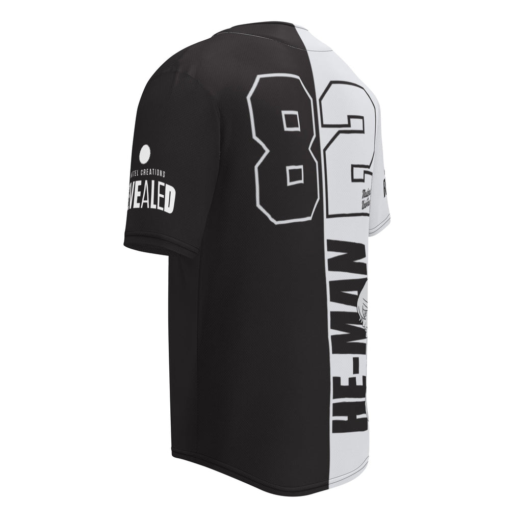 Masters of the Universe Club Heroic Warriors He-Man Multi Baseball Jersey