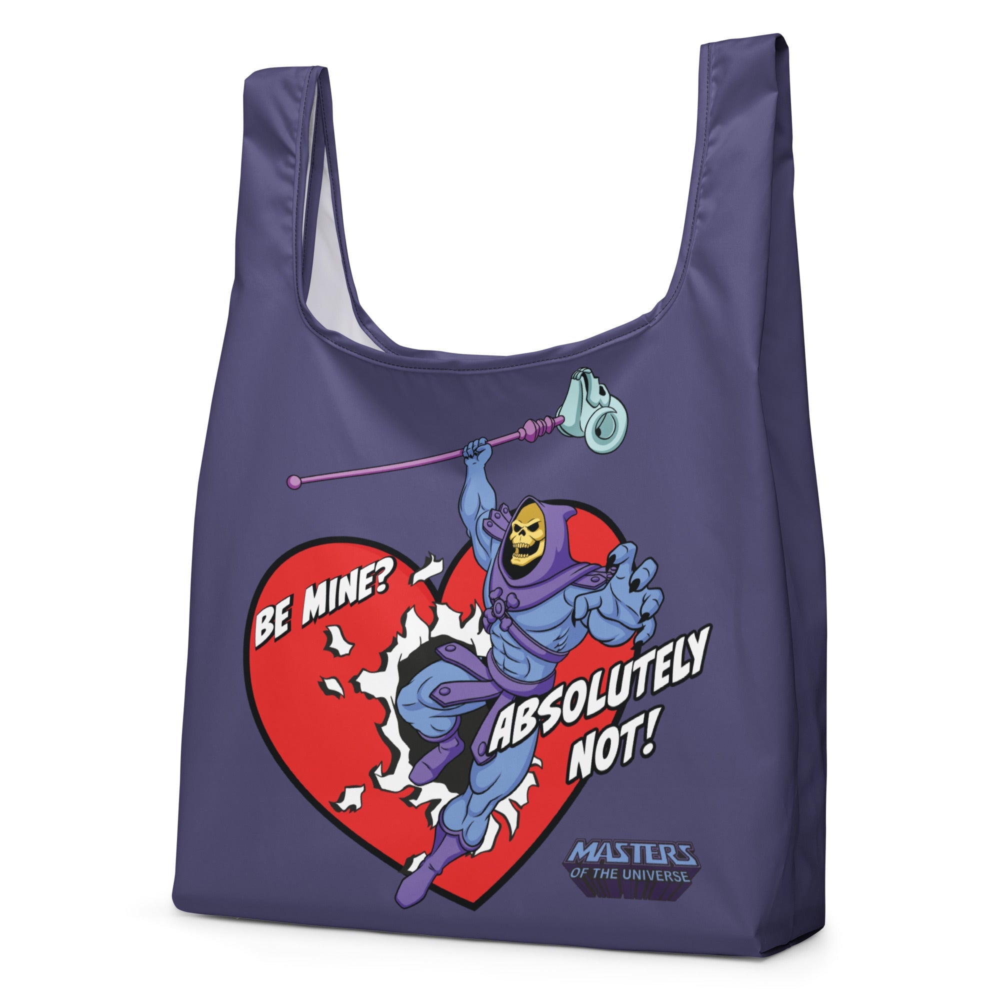Masters of the Universe Skeletor Love Language Purple Tote