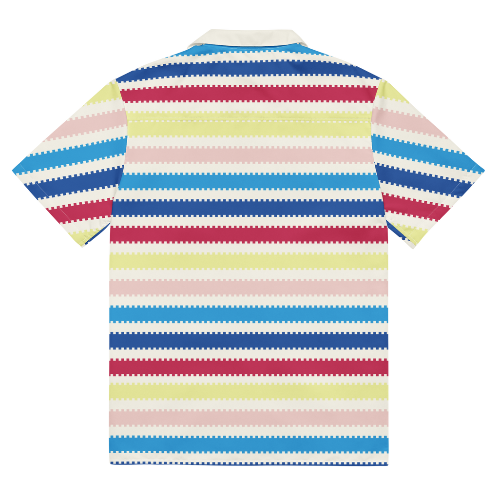 Beach Allan Button Front Shirt - Barbie the Movie