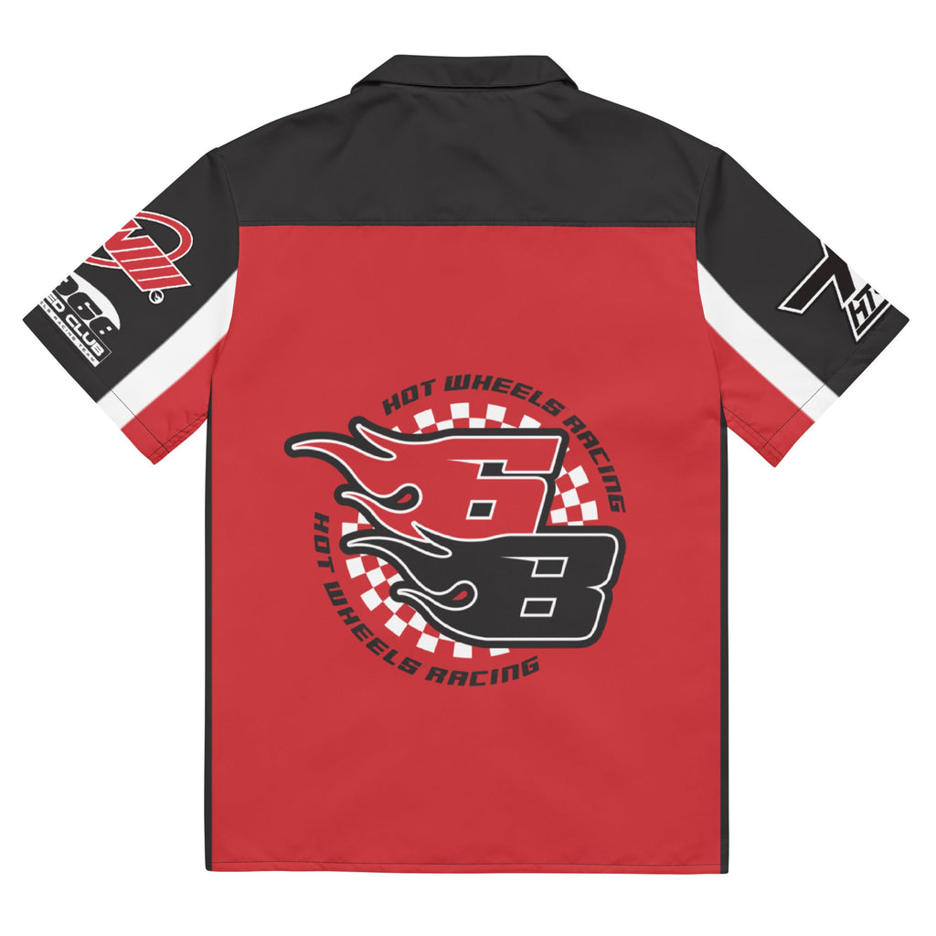 Hot Wheels Racing Red Mechanic Shirt