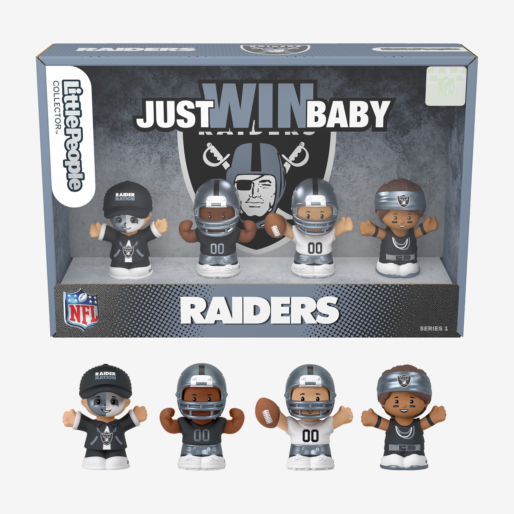 Little People Collector x NFL Las Vegas Raiders Set