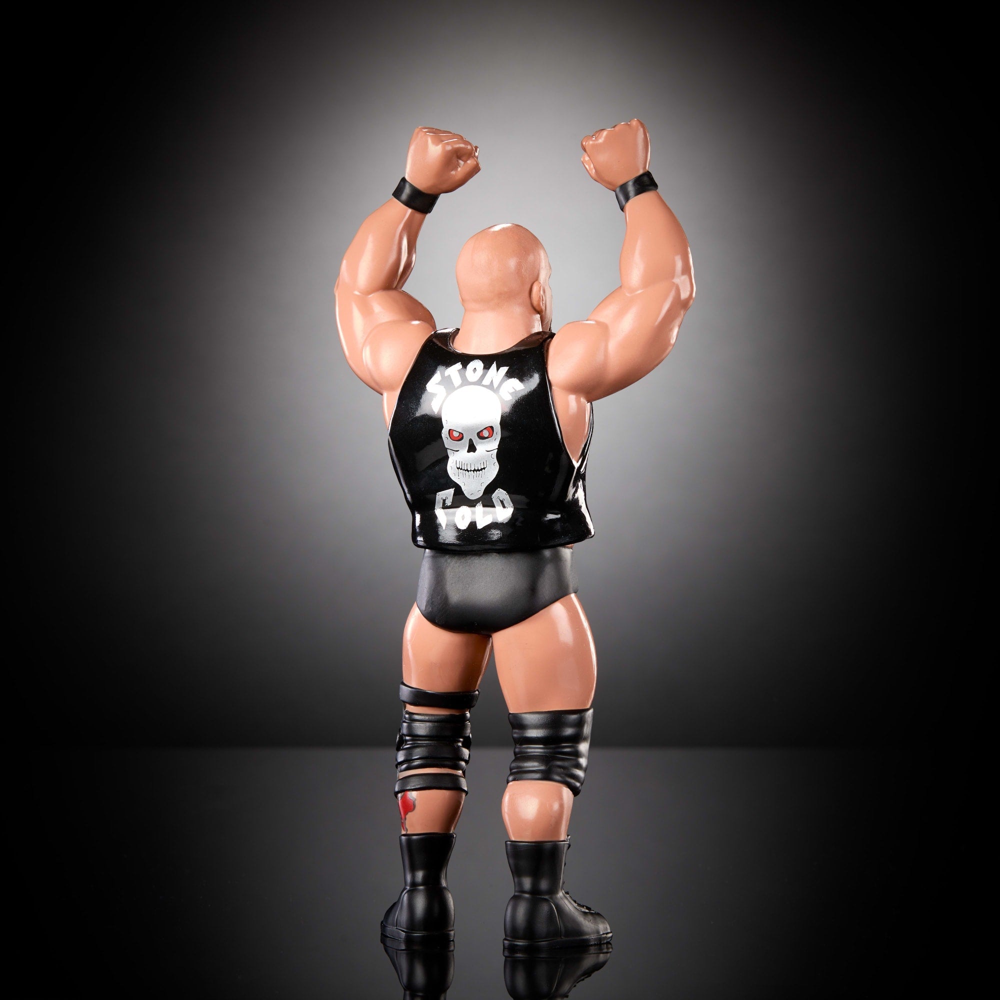 LJN WWE Superstars “Stone Cold” Steve Austin Action Figure & Poster
