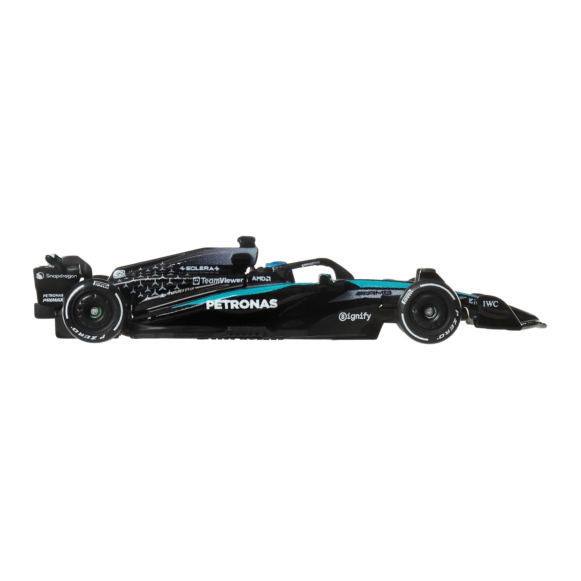 Hot Wheels Premium Mercedes-AMG PETRONAS 2025 Formula 1® Team #63