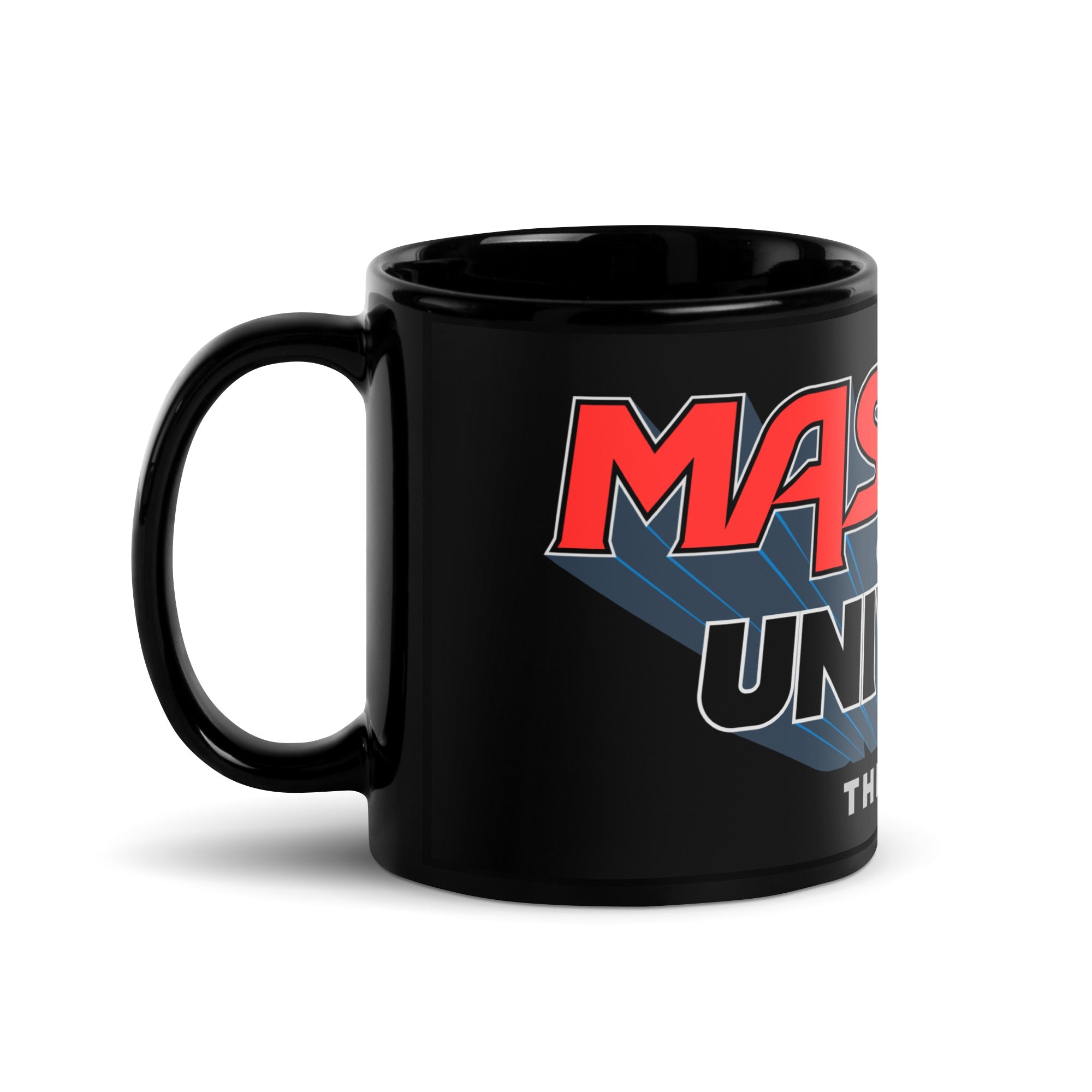 Masters of the Universe The Movie Logo Black Mug