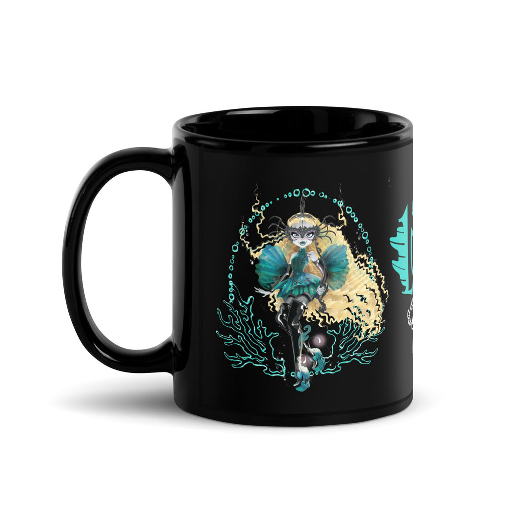 Monster High Lagoona Blue Black Mug
