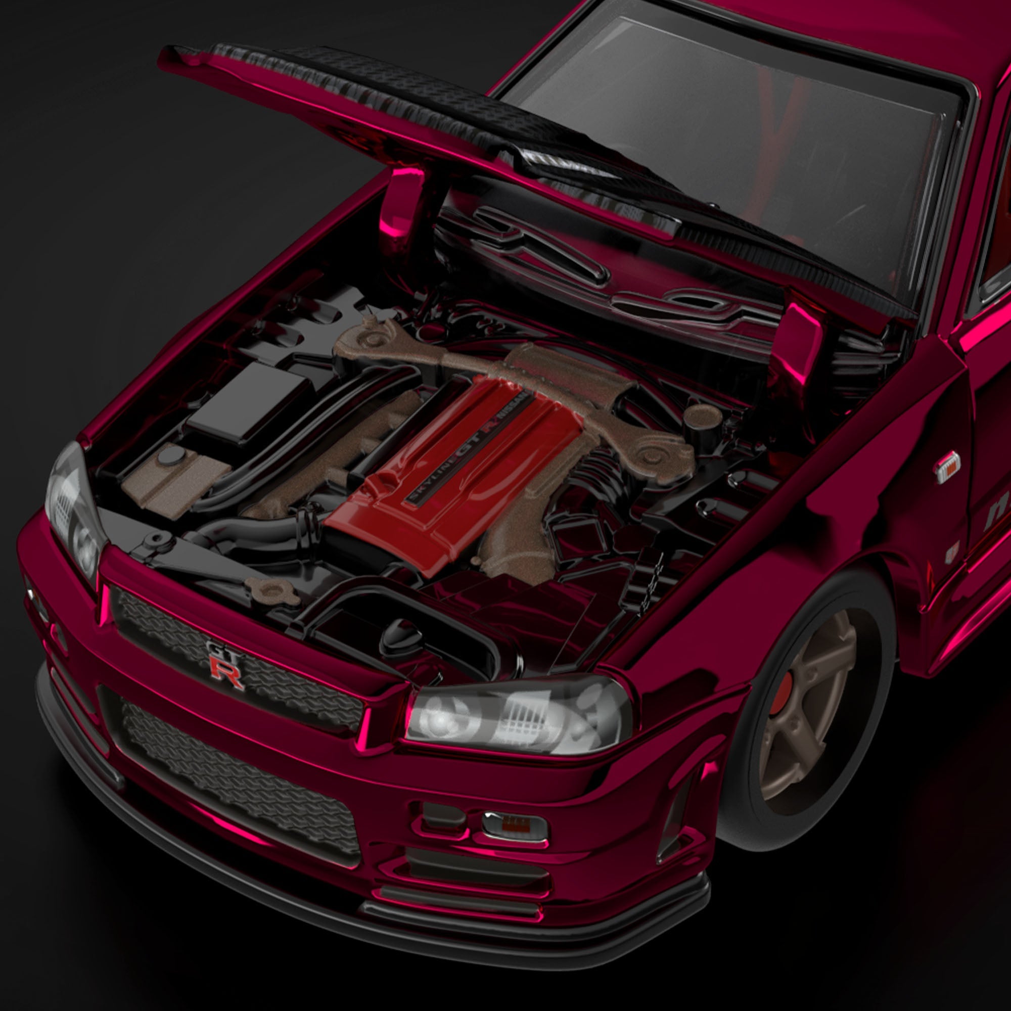 Hot Wheels RLC Exclusive sELECTIONs Nissan Skyline GT-R (BNR34)