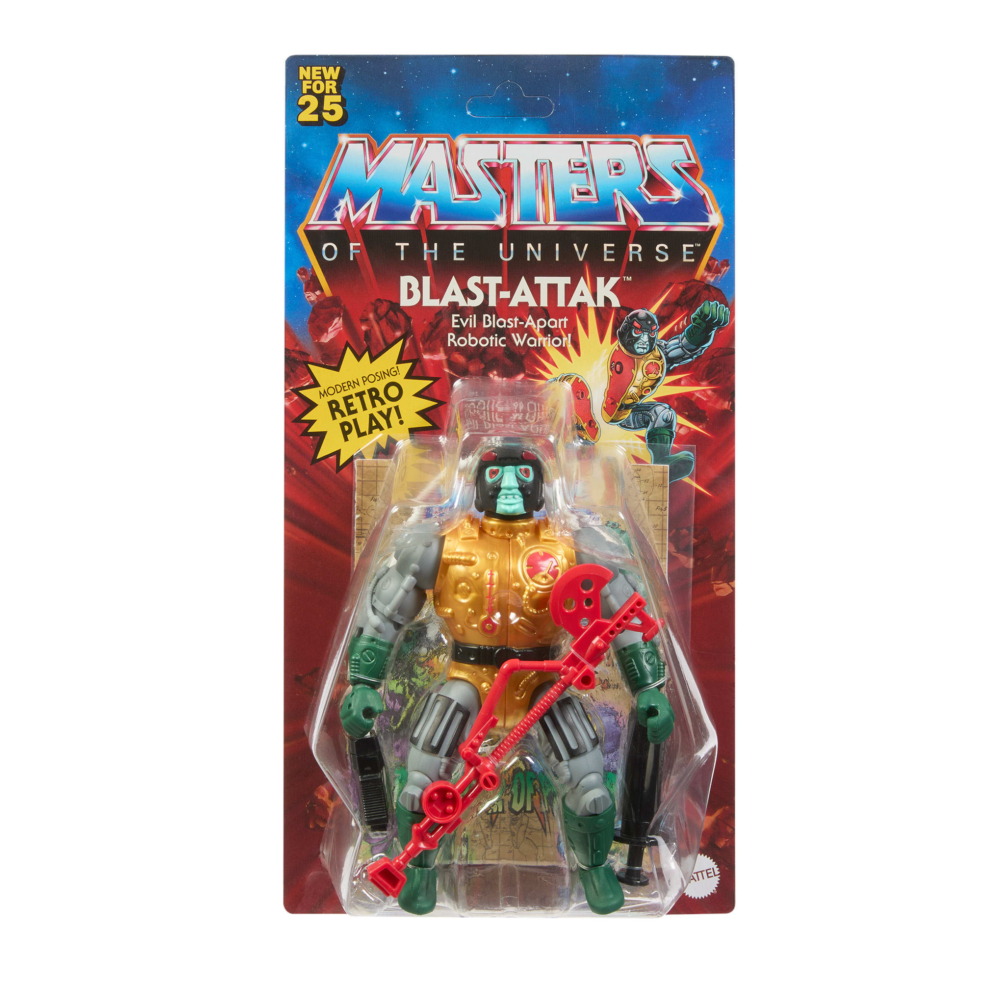 Masters of the Universe Origins Blast-Attak Action Figure