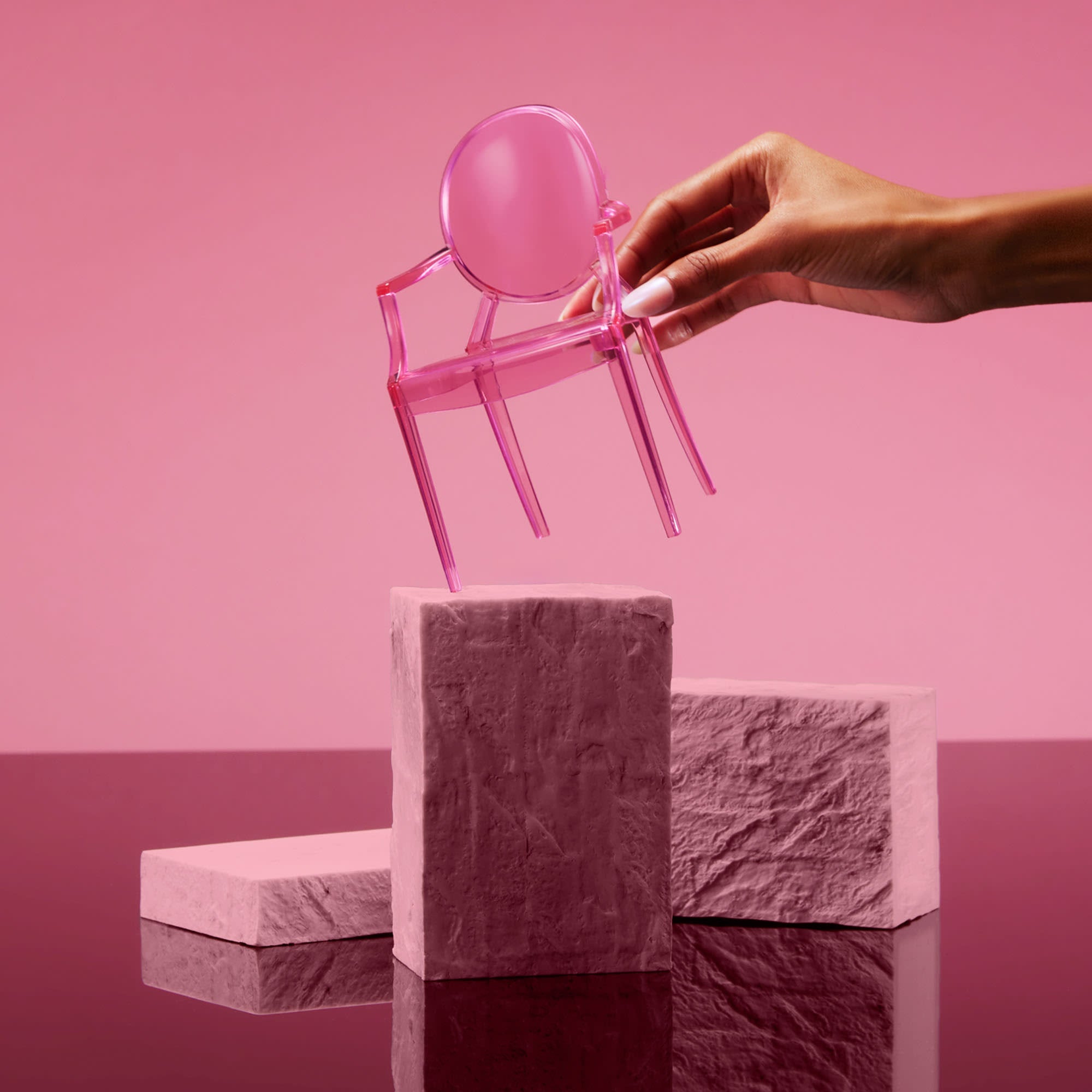 Barbie x Kartell 5-Piece Doll-Sized Chair Set
