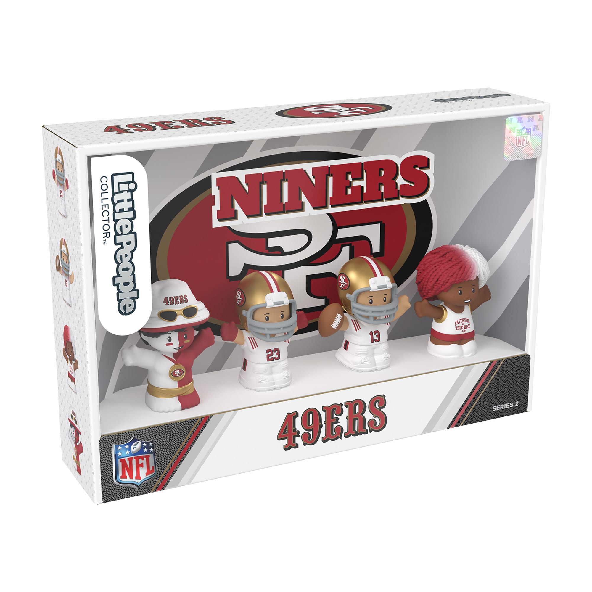 Little People Collector San Francisco 49ers Alternate Jersey Figure Set
