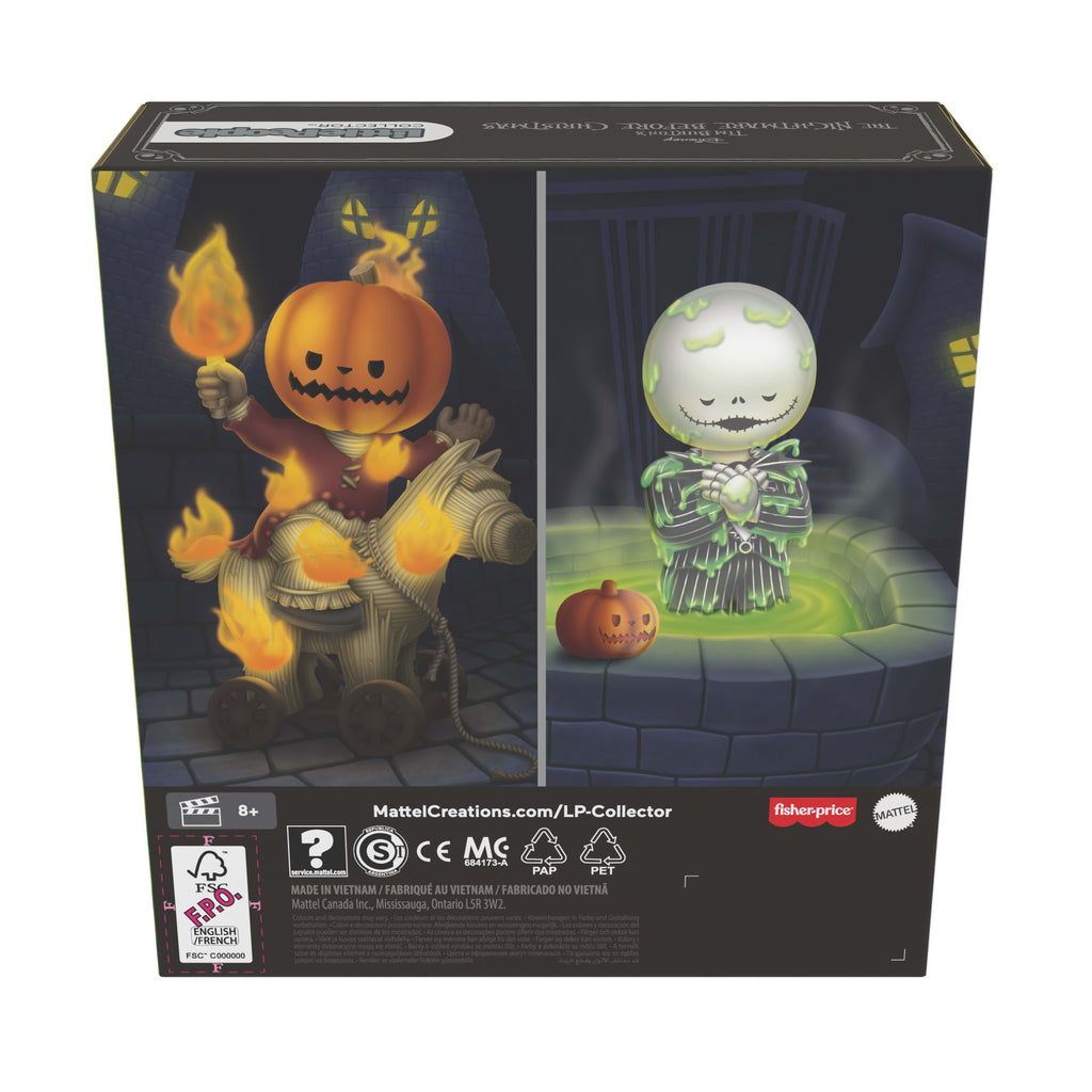 Little People Collector DISNEY Tim Burton’s The Nightmare Before Christmas: The Pumpkin King Special Edition Set