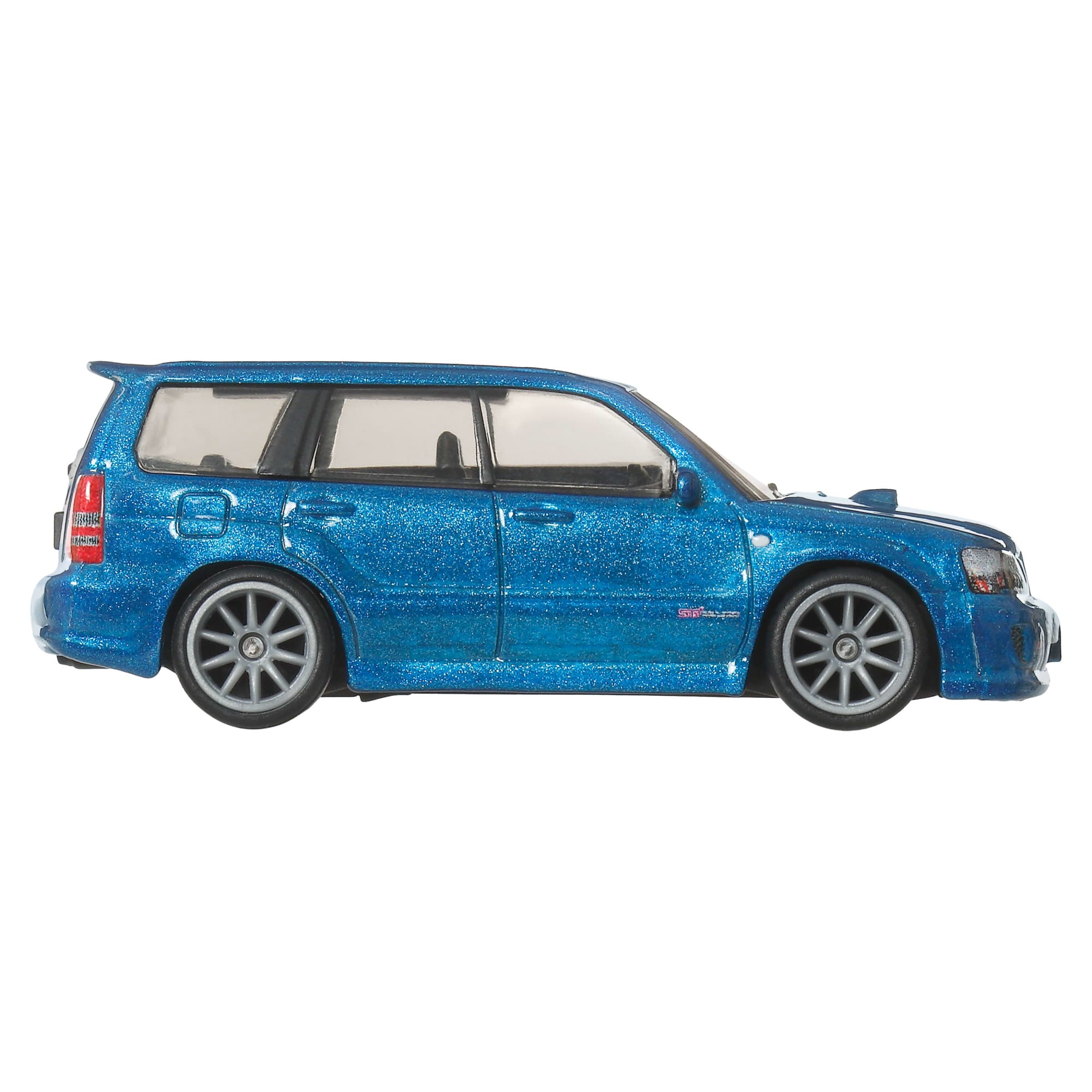 Hot Wheels Premium Car Culture 2-Pack - 2005 Mitsubishi Lancer Evolution IX Wagon / Remorque & 2004 Subaru Forester STI