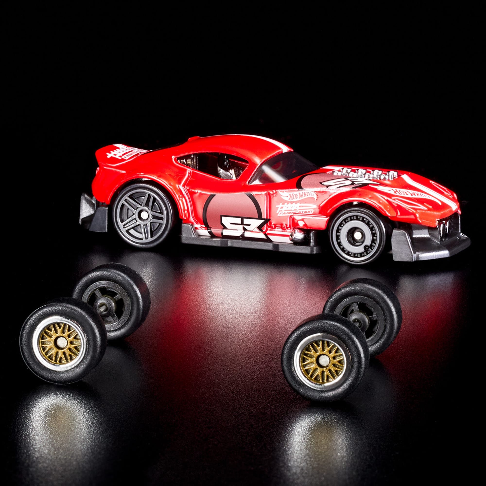 Hot Wheels RLC Exclusive Real Riders Wheels Pack – Set 4
