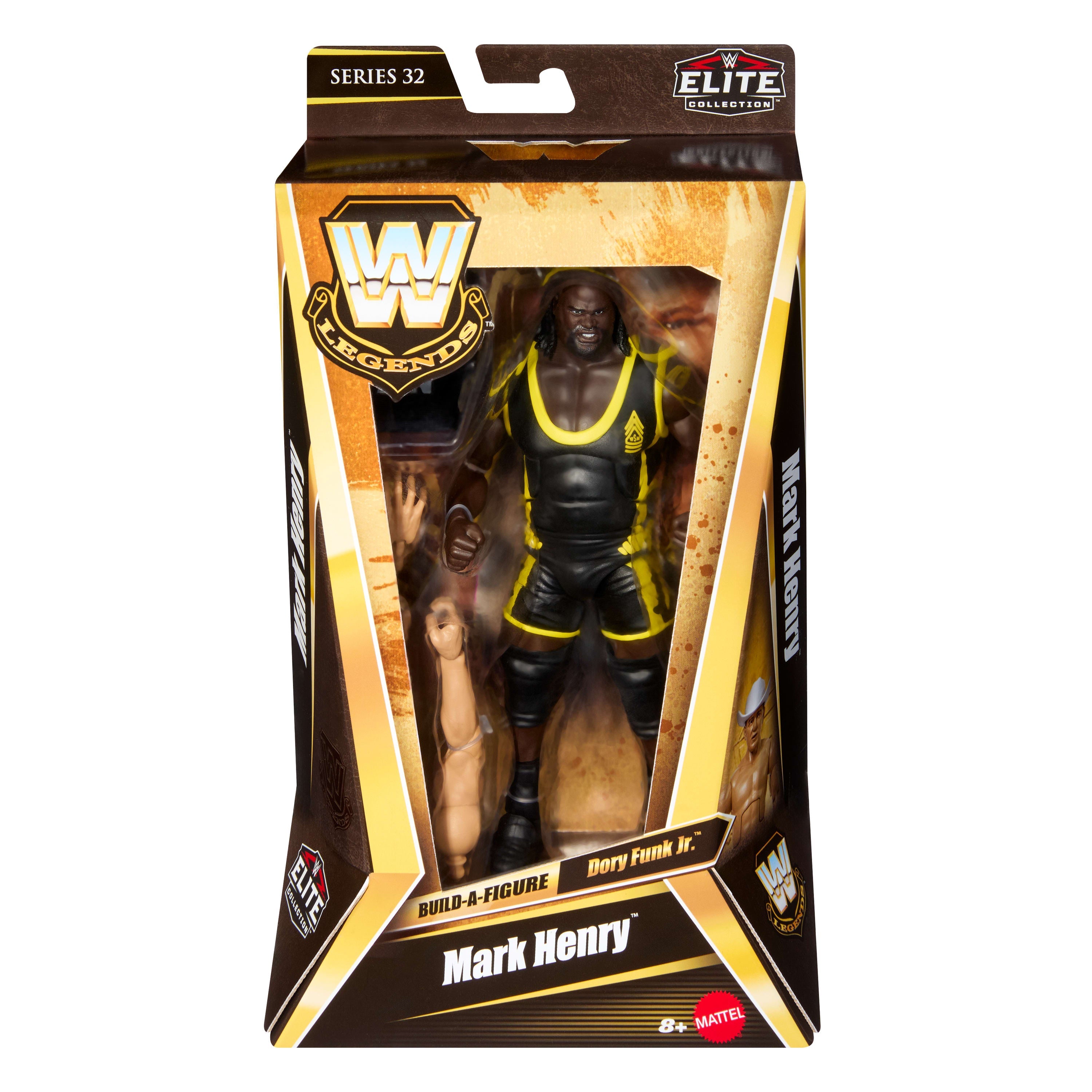 WWE Legends Elite Collection Legends Mark Henry Action Figure