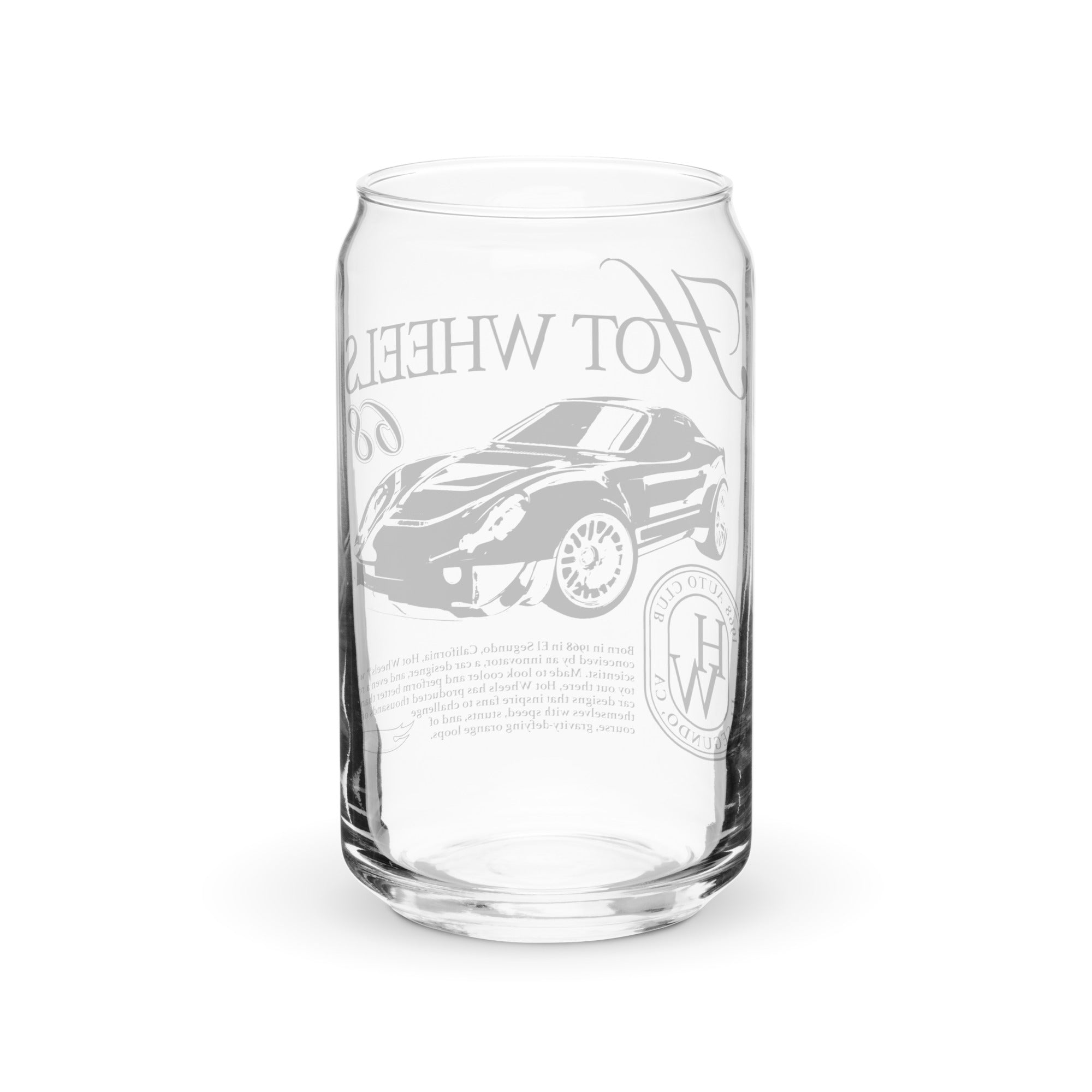 Hot Wheels 1968 Auto Club Glass