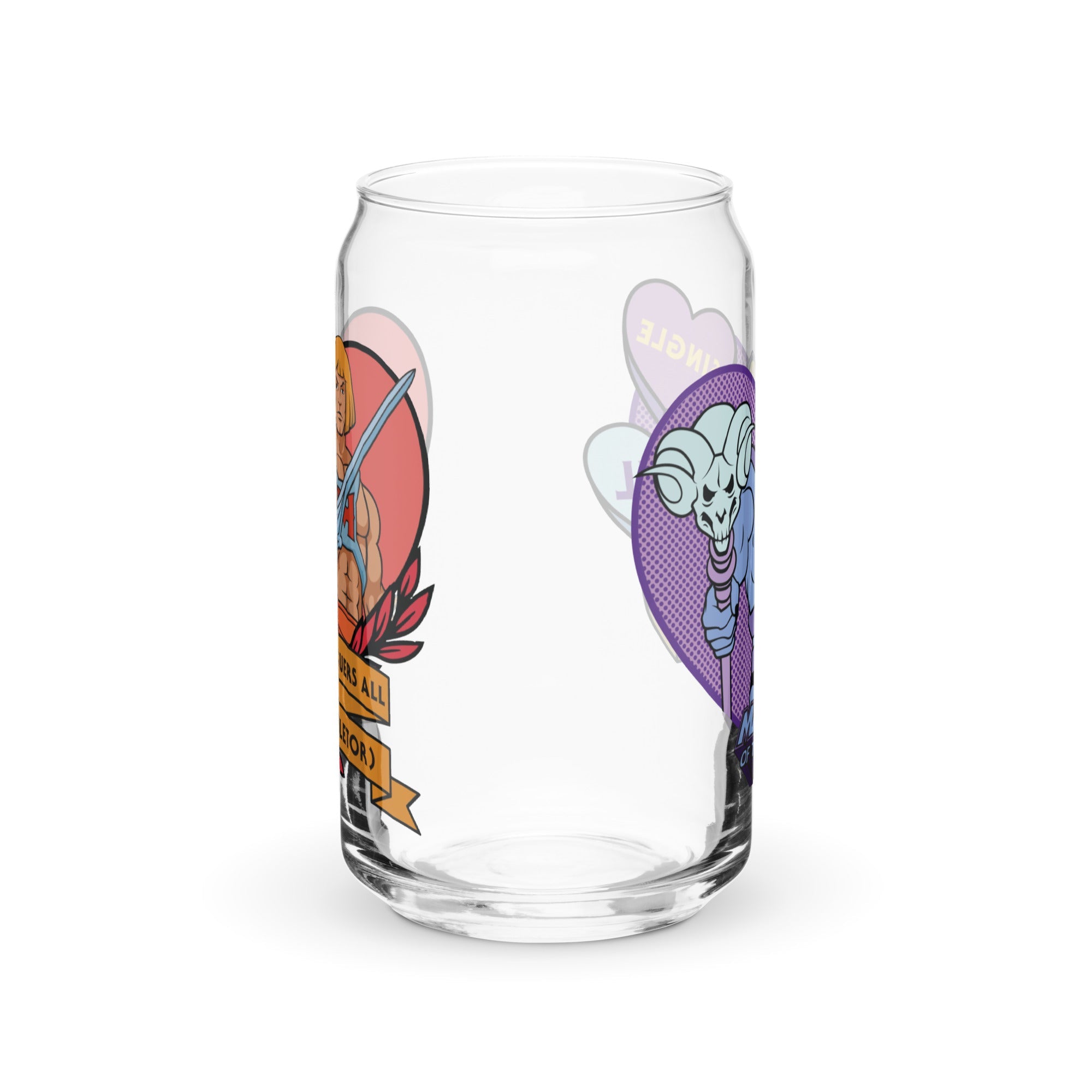 Masters of the Universe Love Conquers All Clear Glass