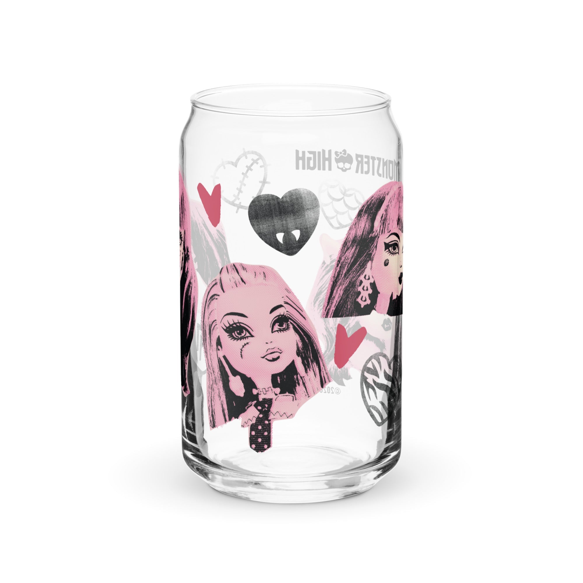 Monster High Ghoulentines Clear Glass