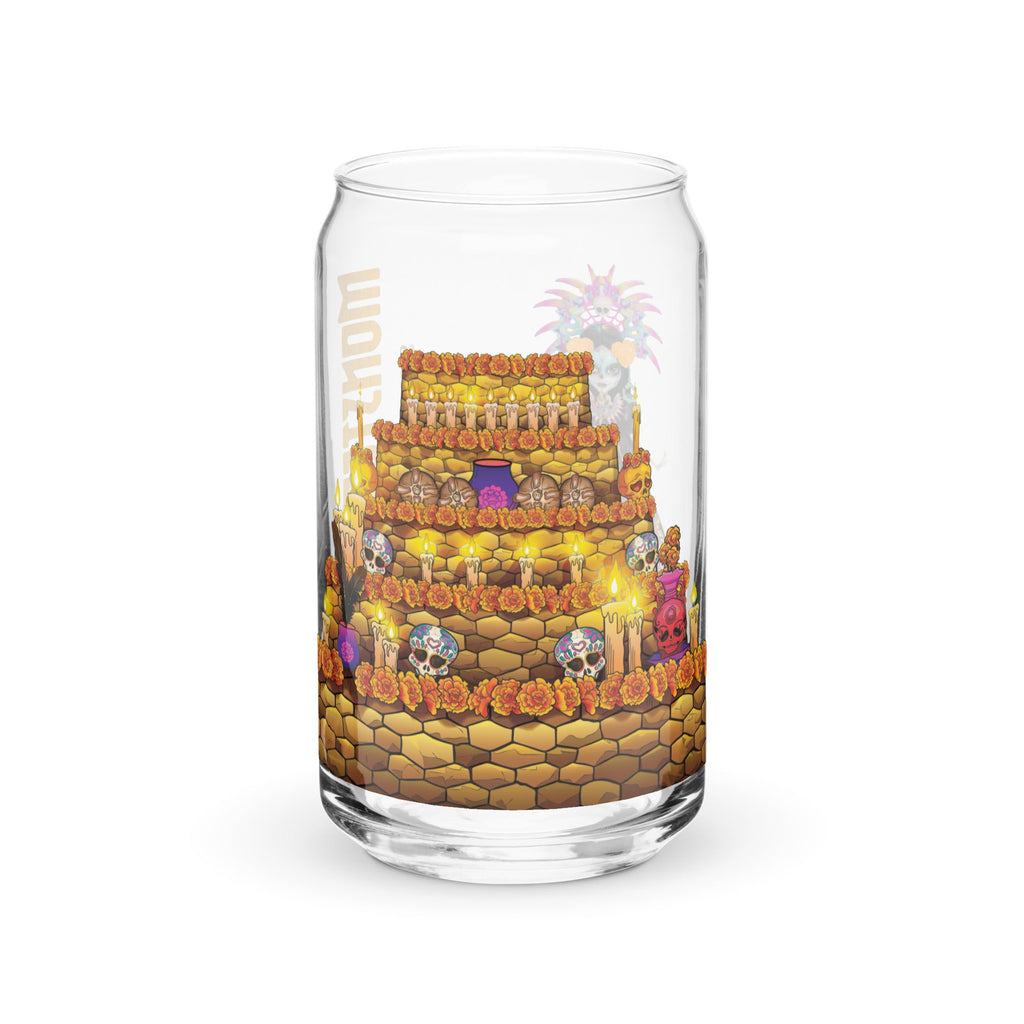 Monster High Skelita Día de Muertos Clear Glass