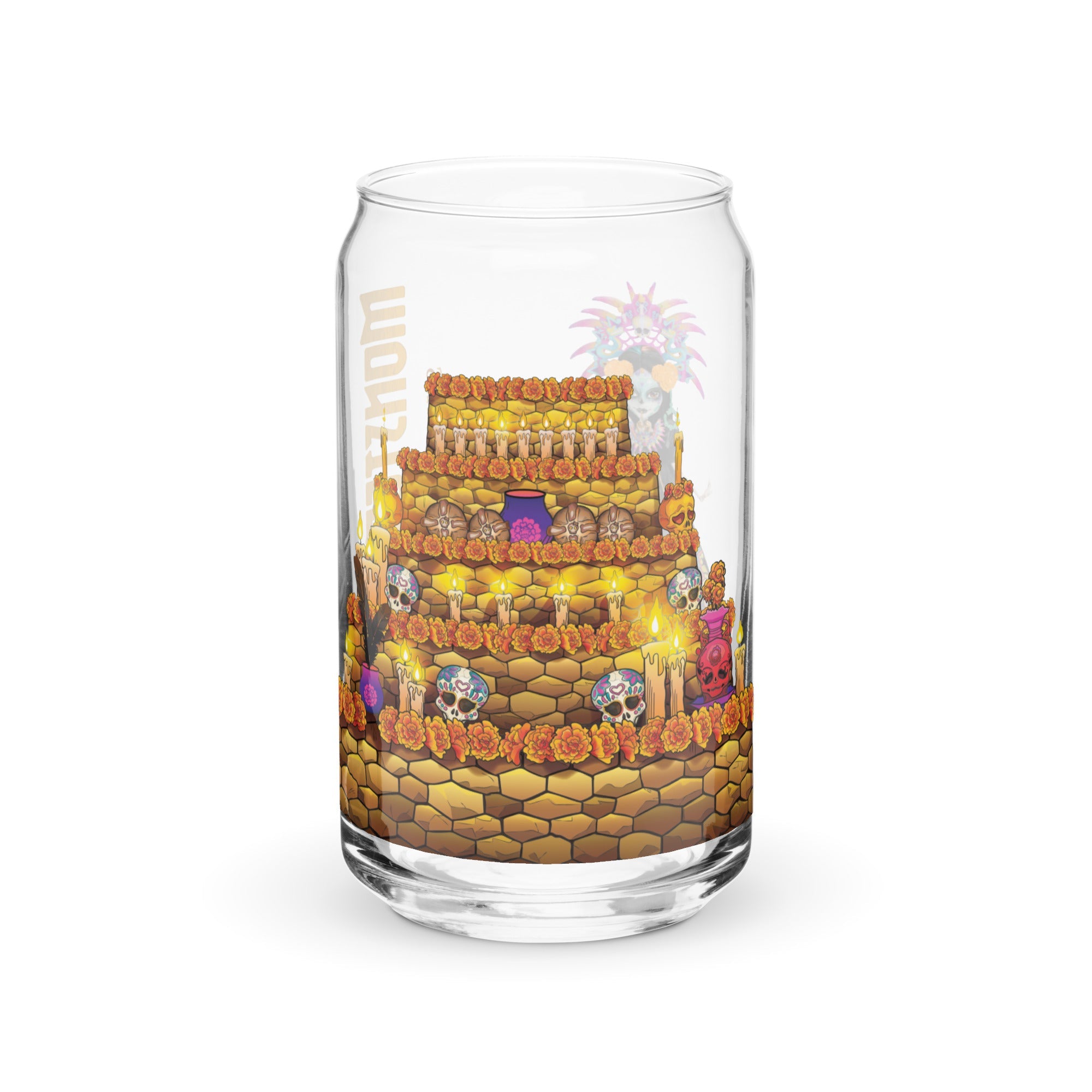Monster High Skelita Día de Muertos Clear Glass