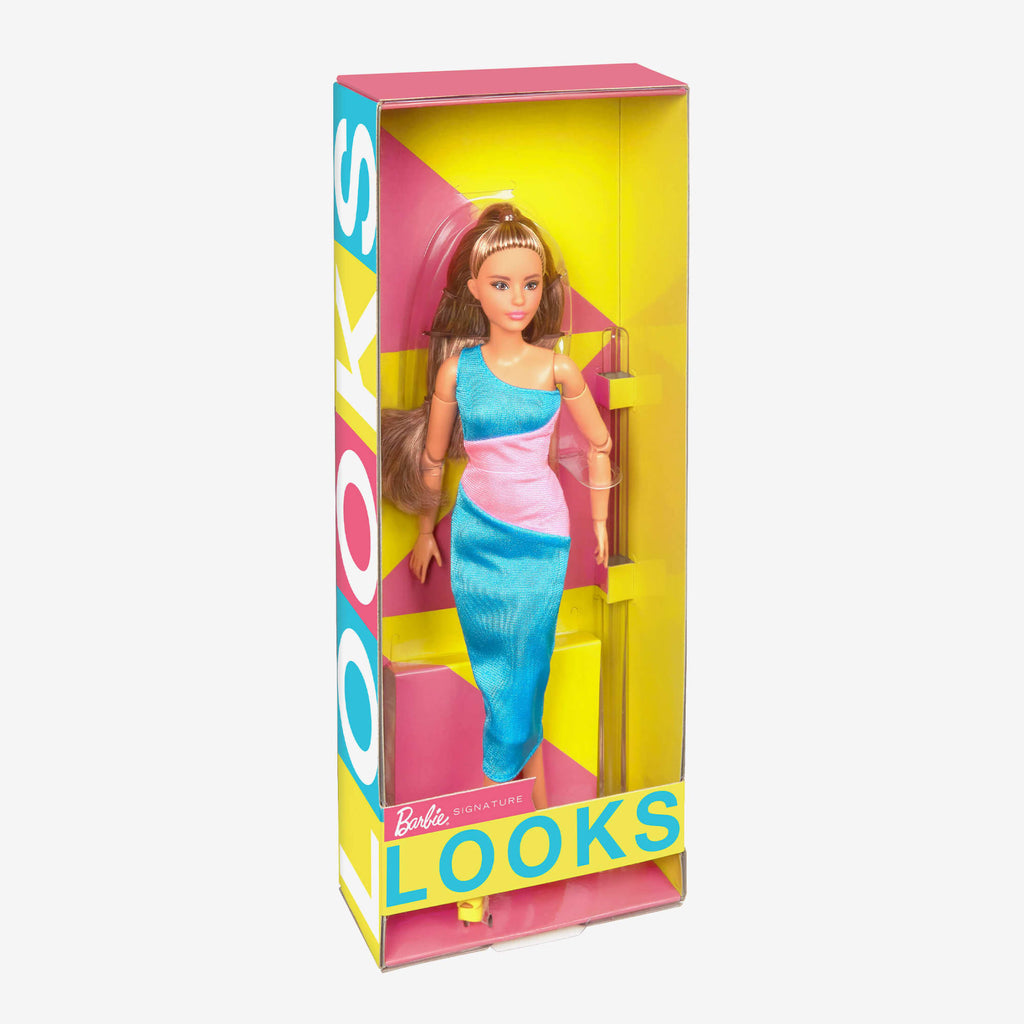 Barbie Looks Doll (Petite, Long Brunette Hair)