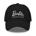 Barbie Signature Logo Black Baseball Hat
