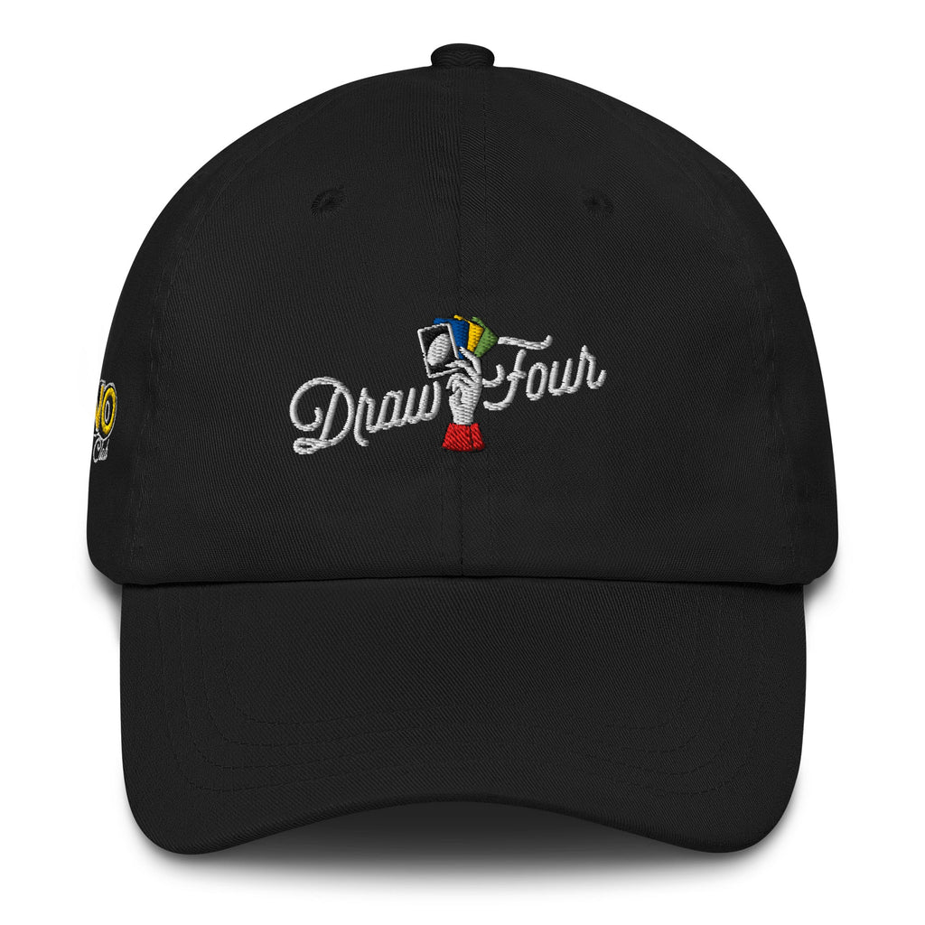 UNO Social Club Draw Four Black Hat