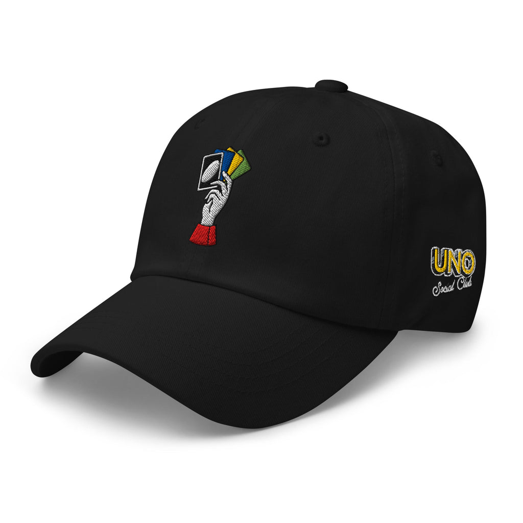 UNO Social Club Black Dad Hat