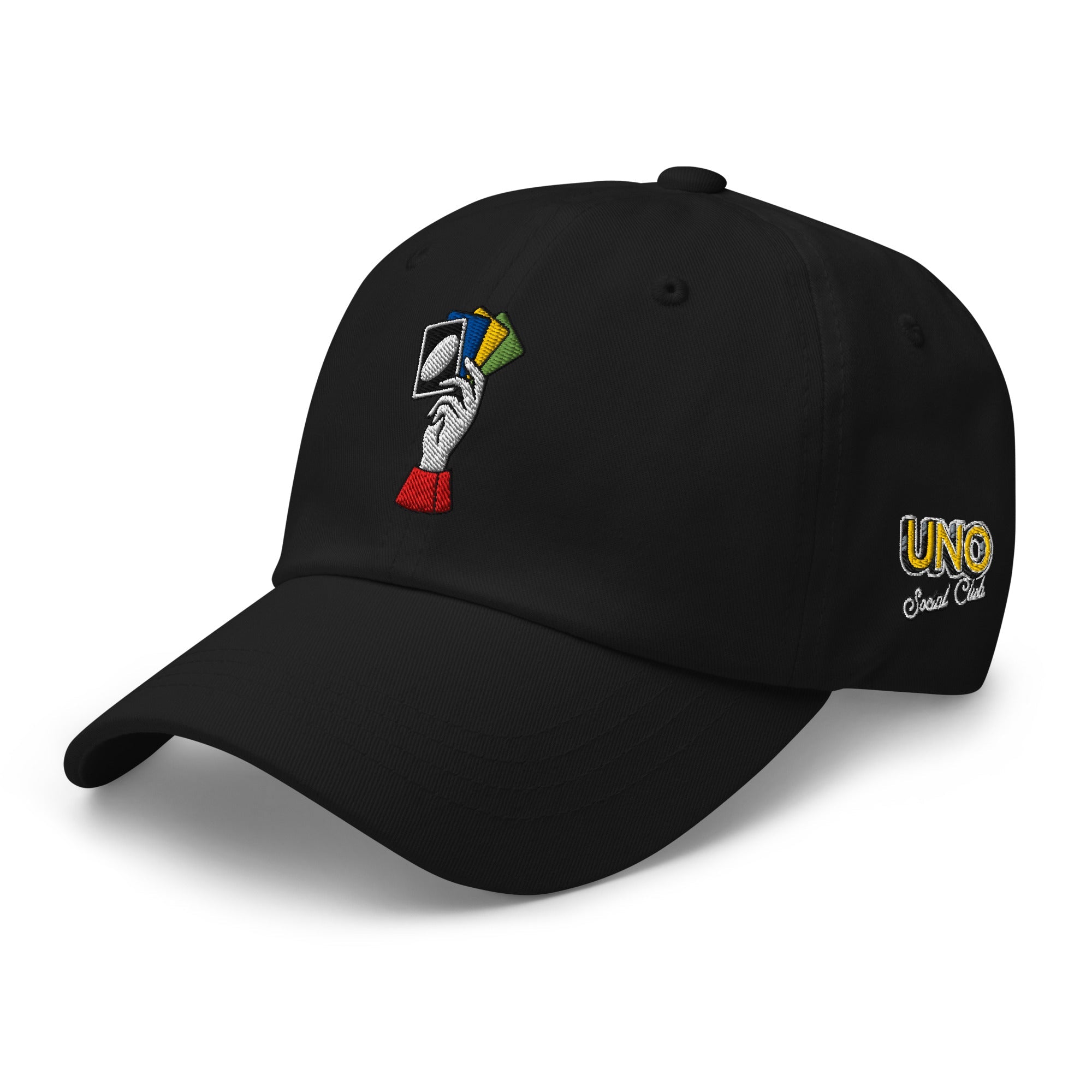 UNO Social Club Black Dad Hat