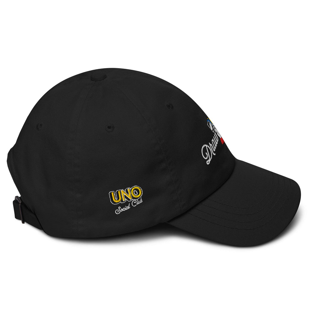 UNO Social Club Draw Four Black Hat