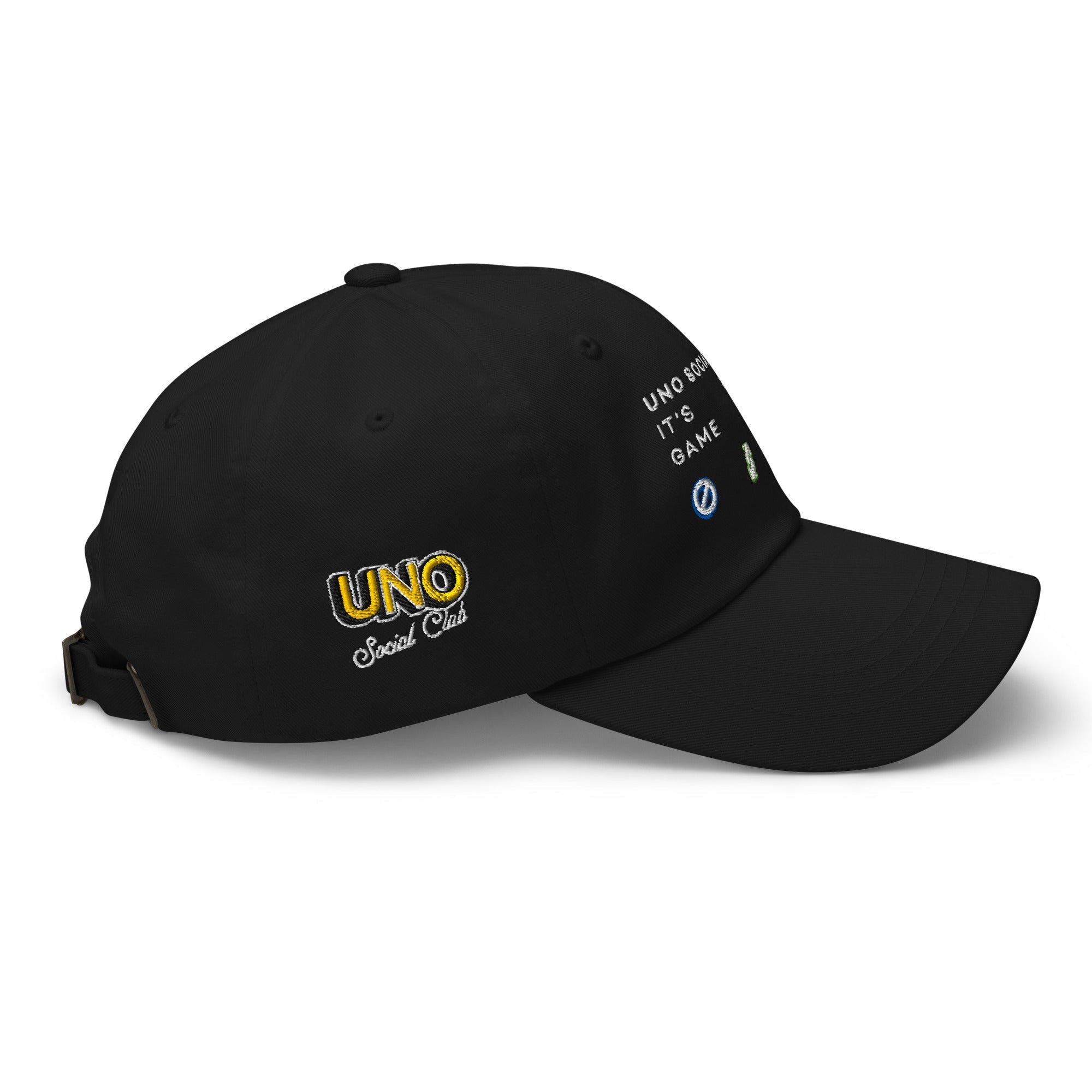 UNO Social Club It's Always Game Night Black Hat
