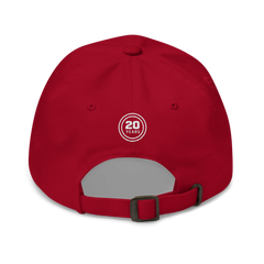 Hot Wheels® Red Line Club® 20th Anniversary Retro Logo Hat - Red